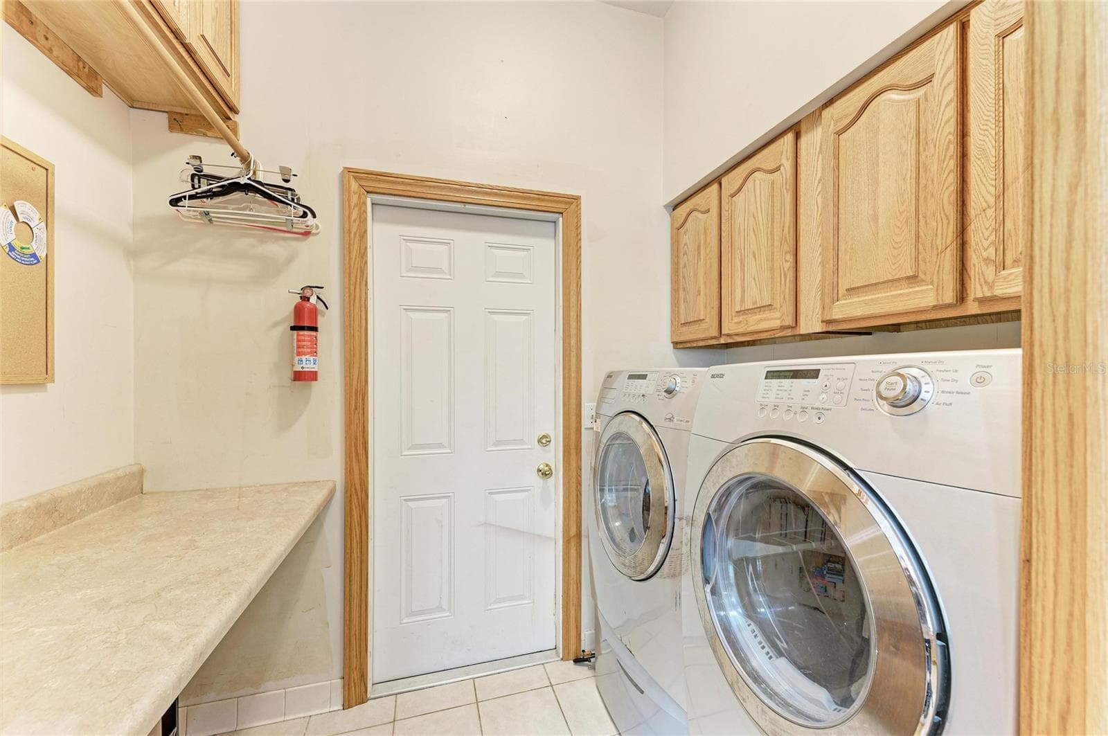 Laundry room, door to garage - 7604 52ND TER E, BRADENTON