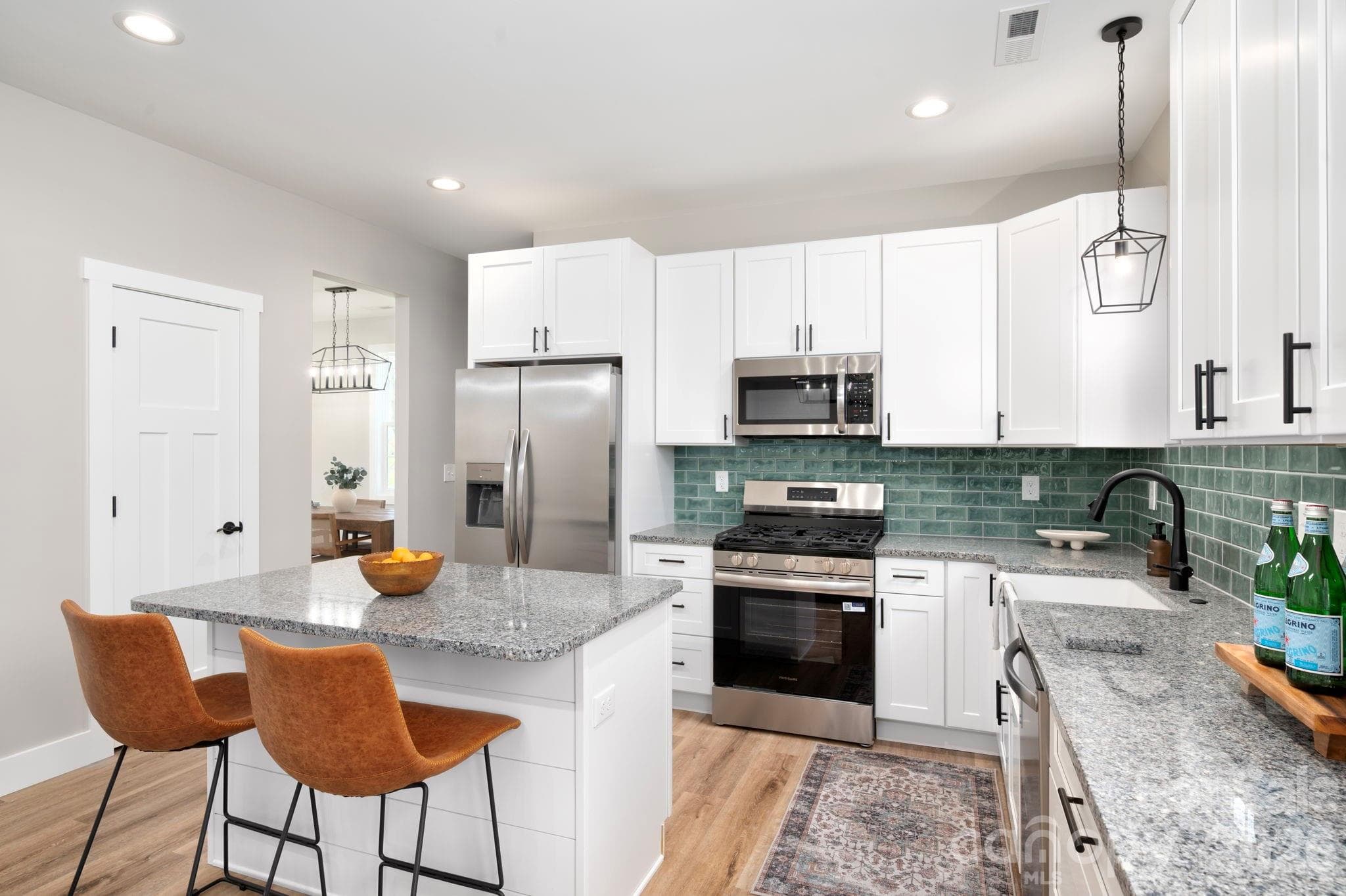 Kitchen Features Stainless Steel Appliances and Beautiful Backsplash - 9 Myrtle Lee Cove, Arden