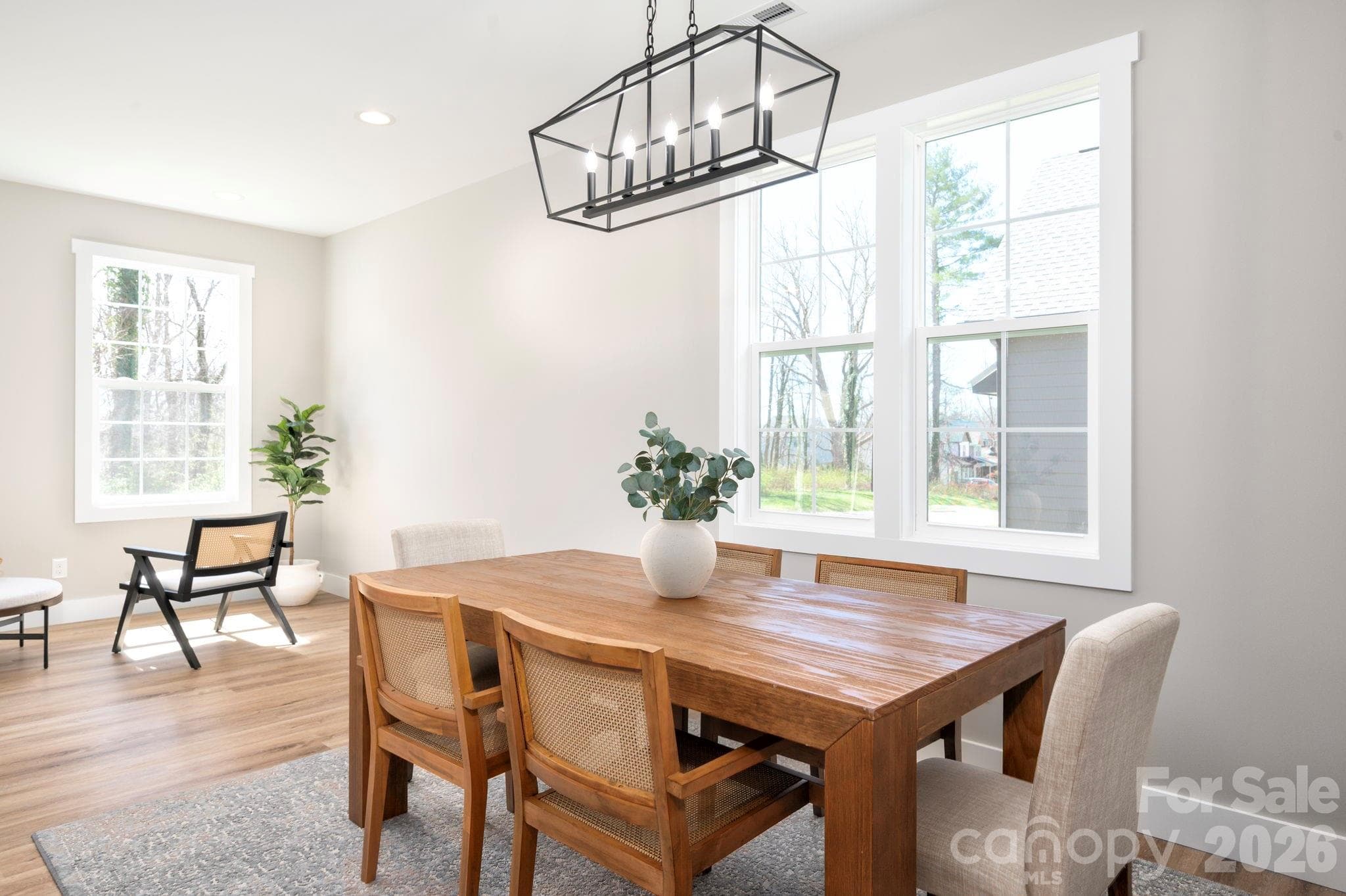 Main Level Dining and Sitting Room - 9 Myrtle Lee Cove, Arden