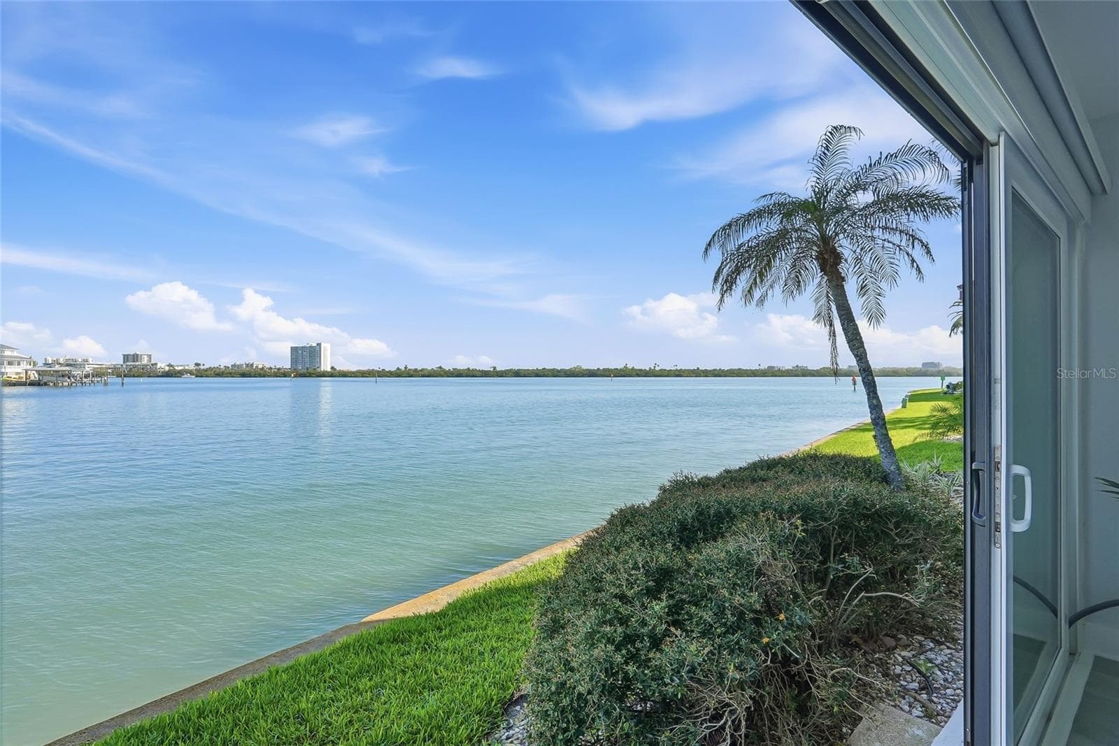 View from the slider - 868 BAYWAY BLVD #101, CLEARWATER BEACH