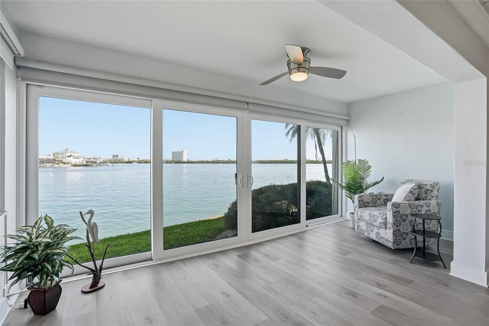 Waterview from the Sunroom - 868 BAYWAY BLVD #101, CLEARWATER BEACH