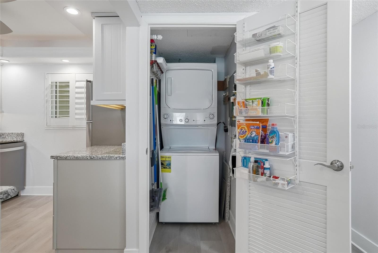 Laundry closet - 868 BAYWAY BLVD #101, CLEARWATER BEACH