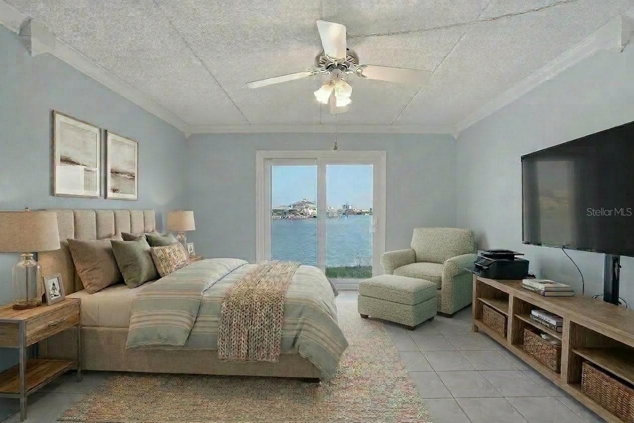 Primary bedroom - 868 BAYWAY BLVD #101, CLEARWATER BEACH