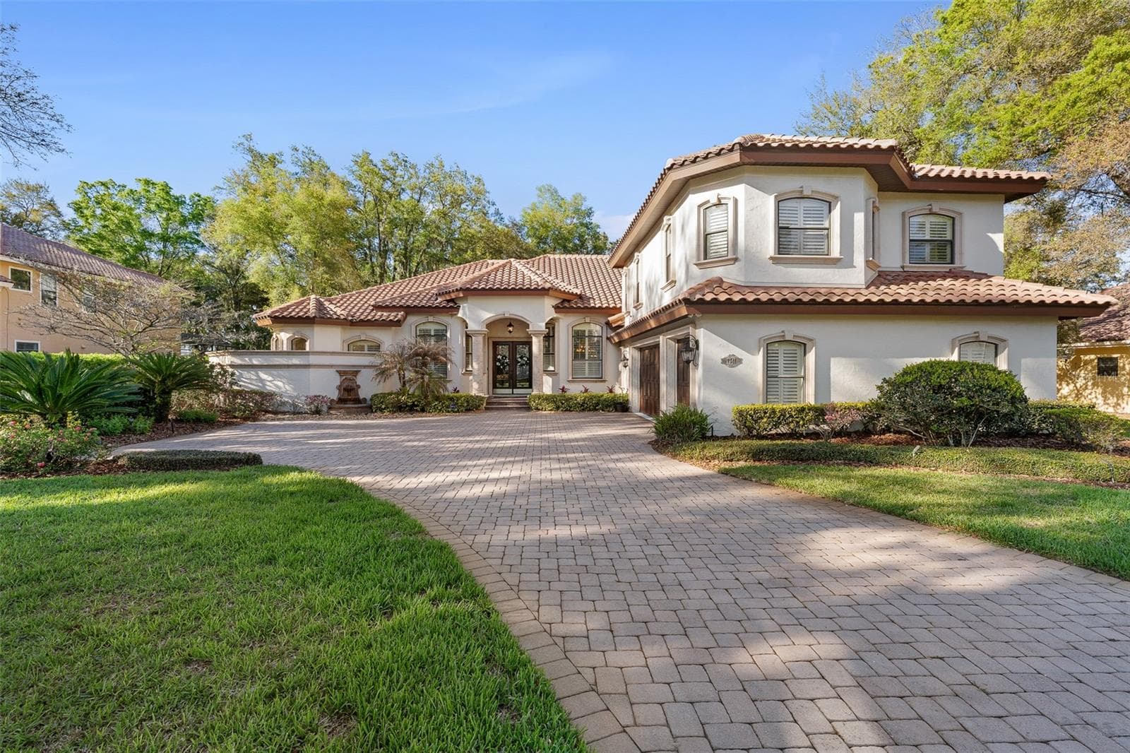 Driveway View - 7341 BELLA FORESTA PL, SANFORD