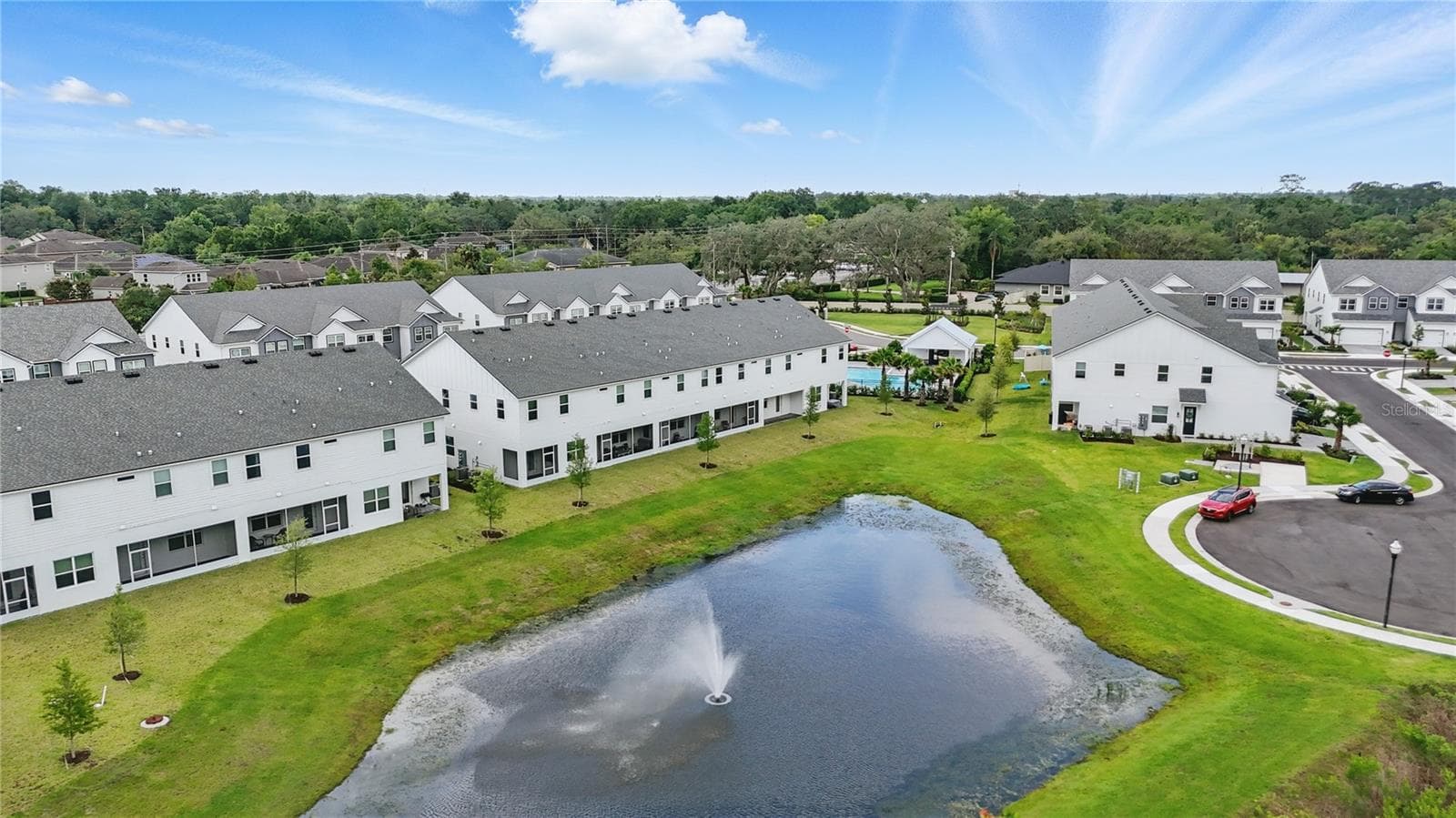 Aerial view of the back - 1462 BROOKDALE CT, OVIEDO