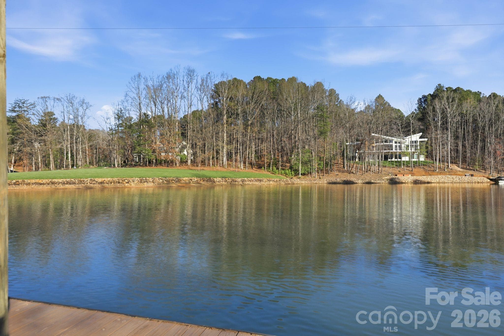 View from dock - Troutman