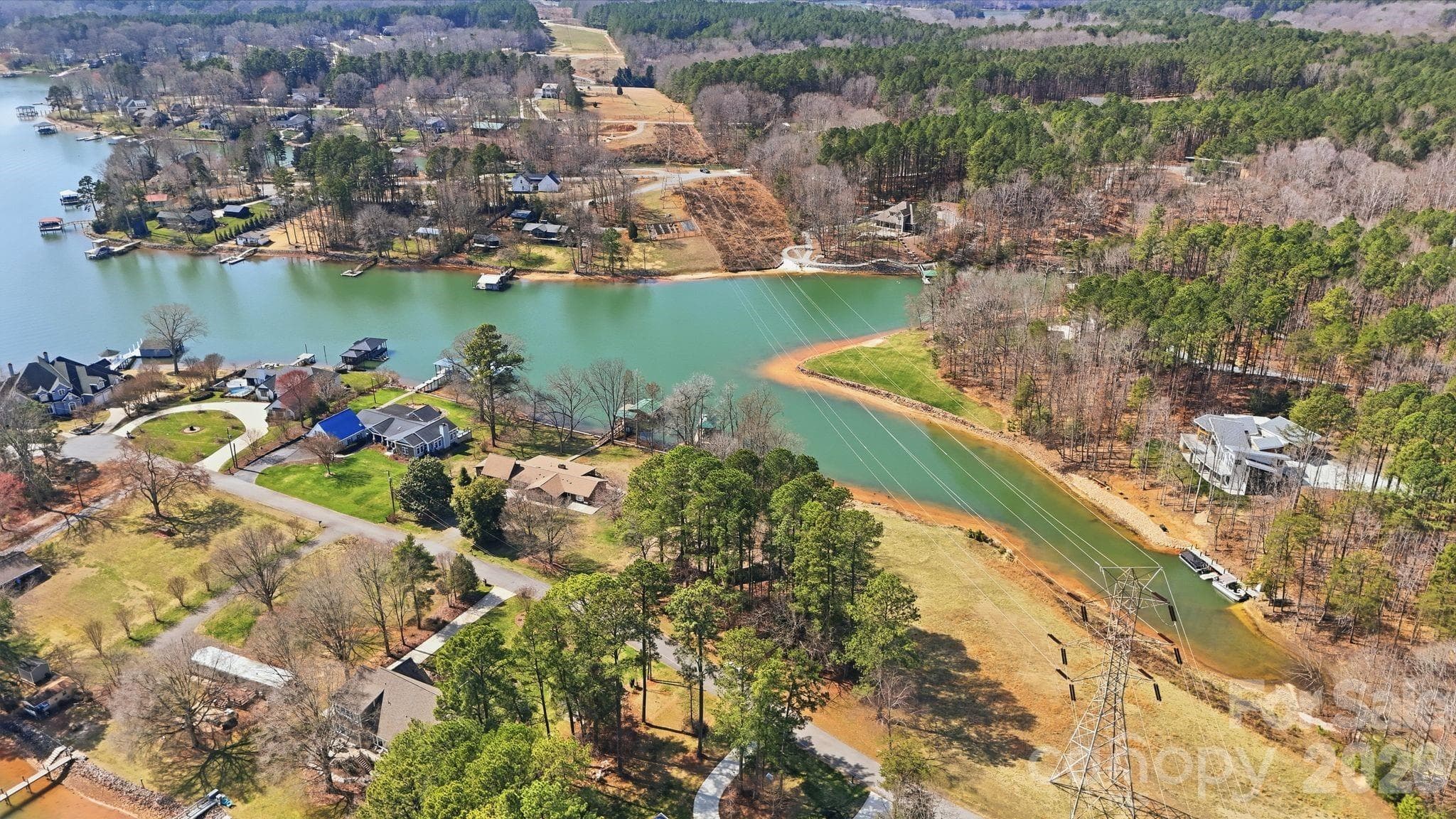Aerial of cove - Troutman