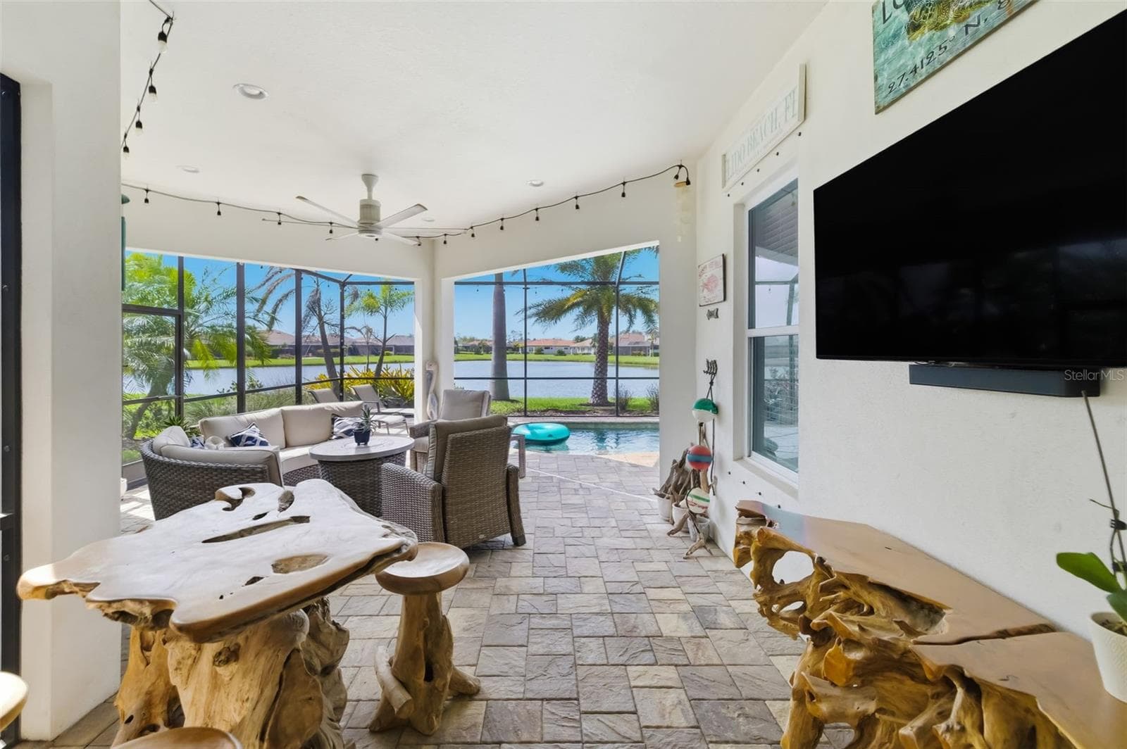 Covered Lanai - 10107 CARNOUSTIE PL, BRADENTON
