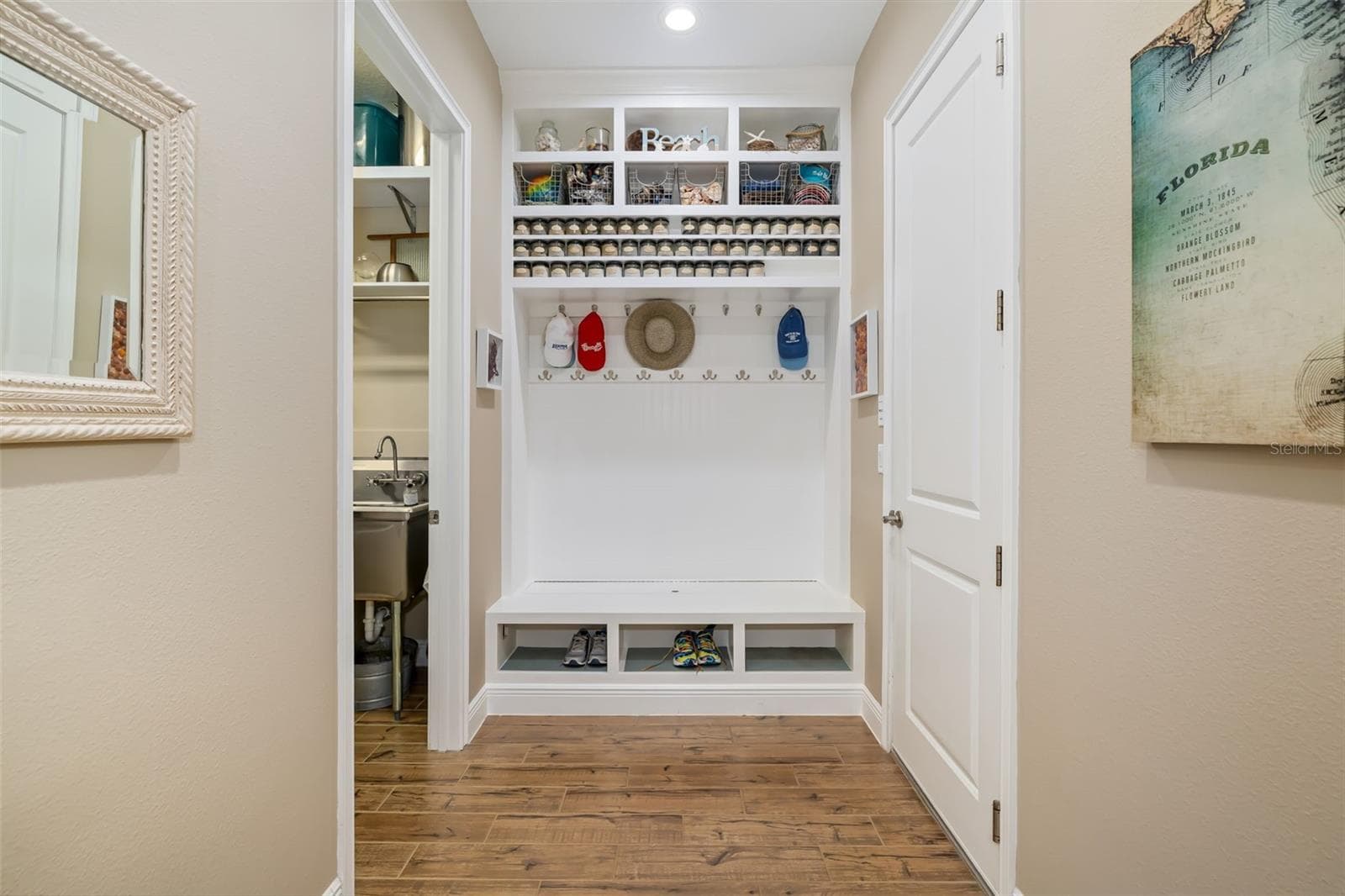 Hallway from the Garage - 10107 CARNOUSTIE PL, BRADENTON