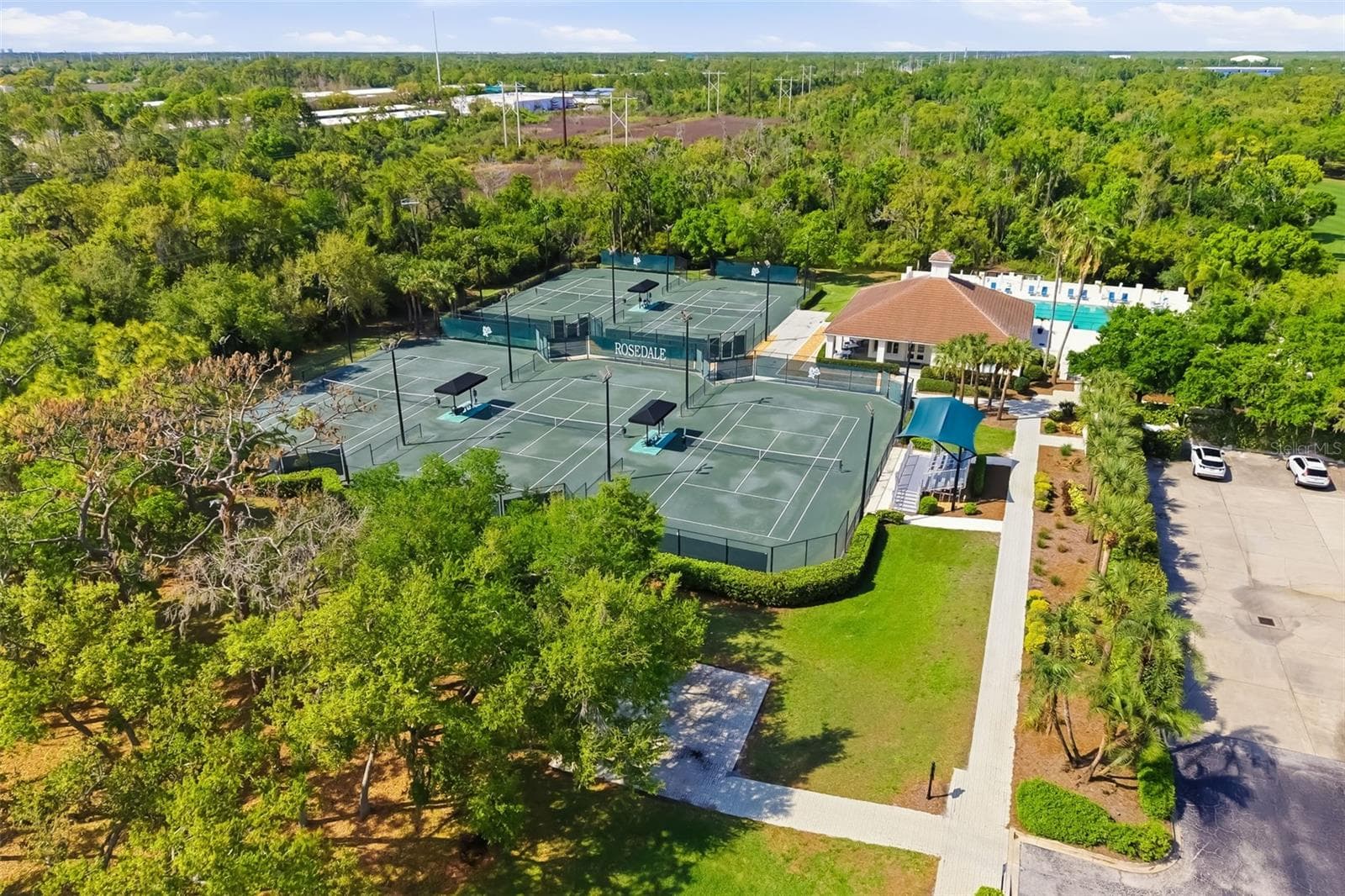 Tennis Courts - 10107 CARNOUSTIE PL, BRADENTON