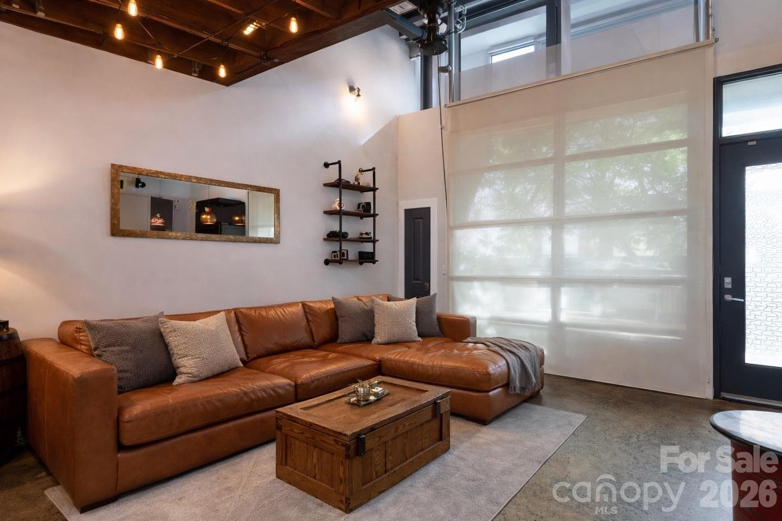 digitally added couch - 840 Academy Street, Charlotte