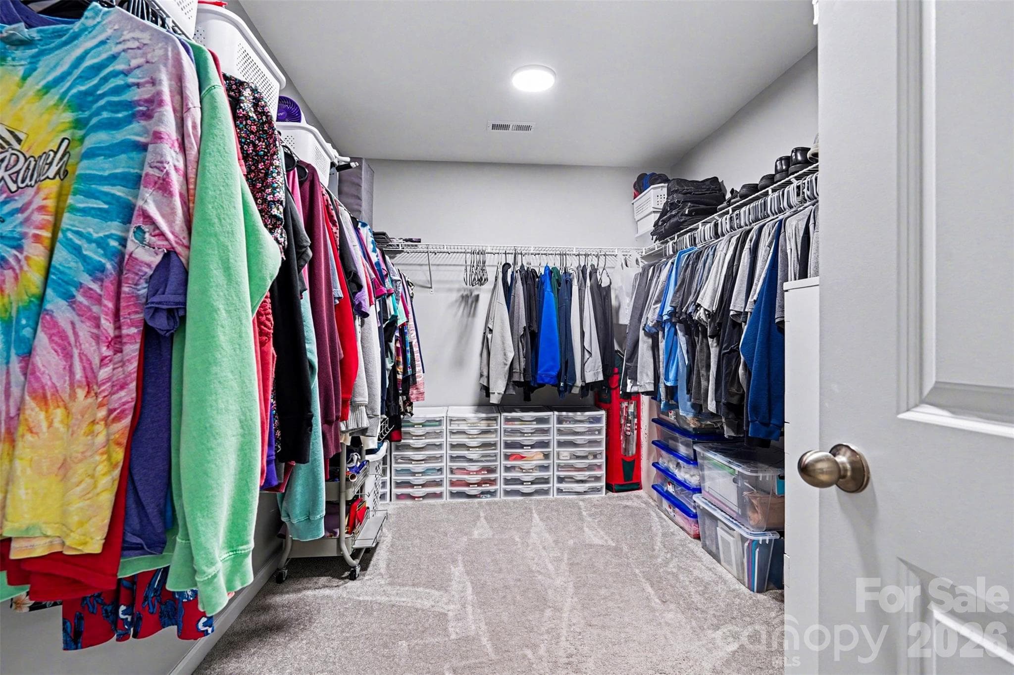 huge primary bedroom closet - 310 Hamptons Cove Road, Troutman