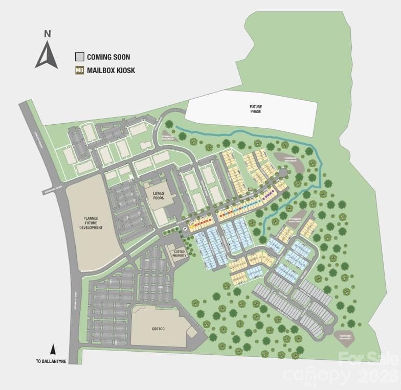 Terraces at the Exchange Site Map - 5549 Wolfpack Alley, Indian Land