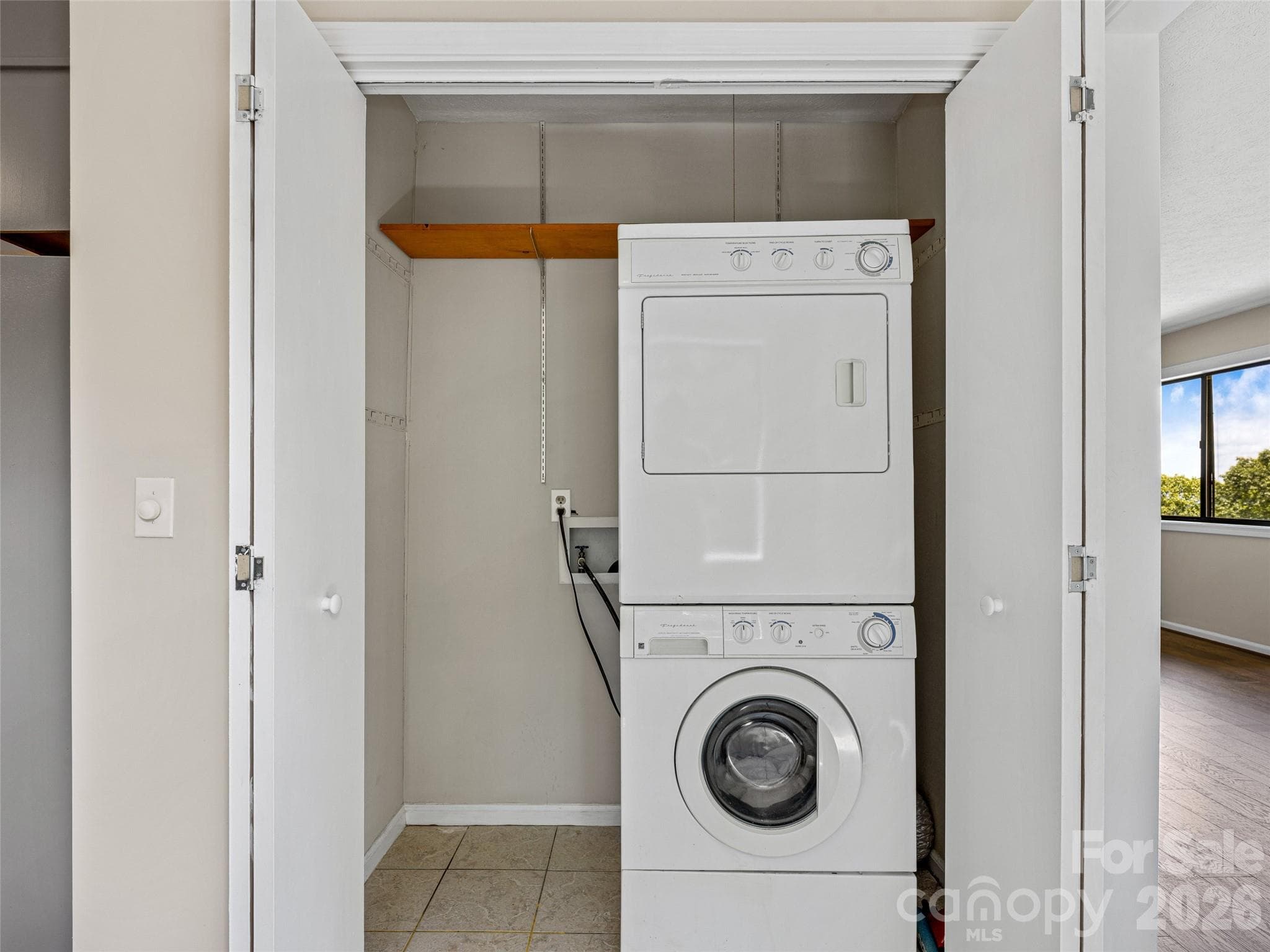 Laundry in kitchen closet - Hendersonville