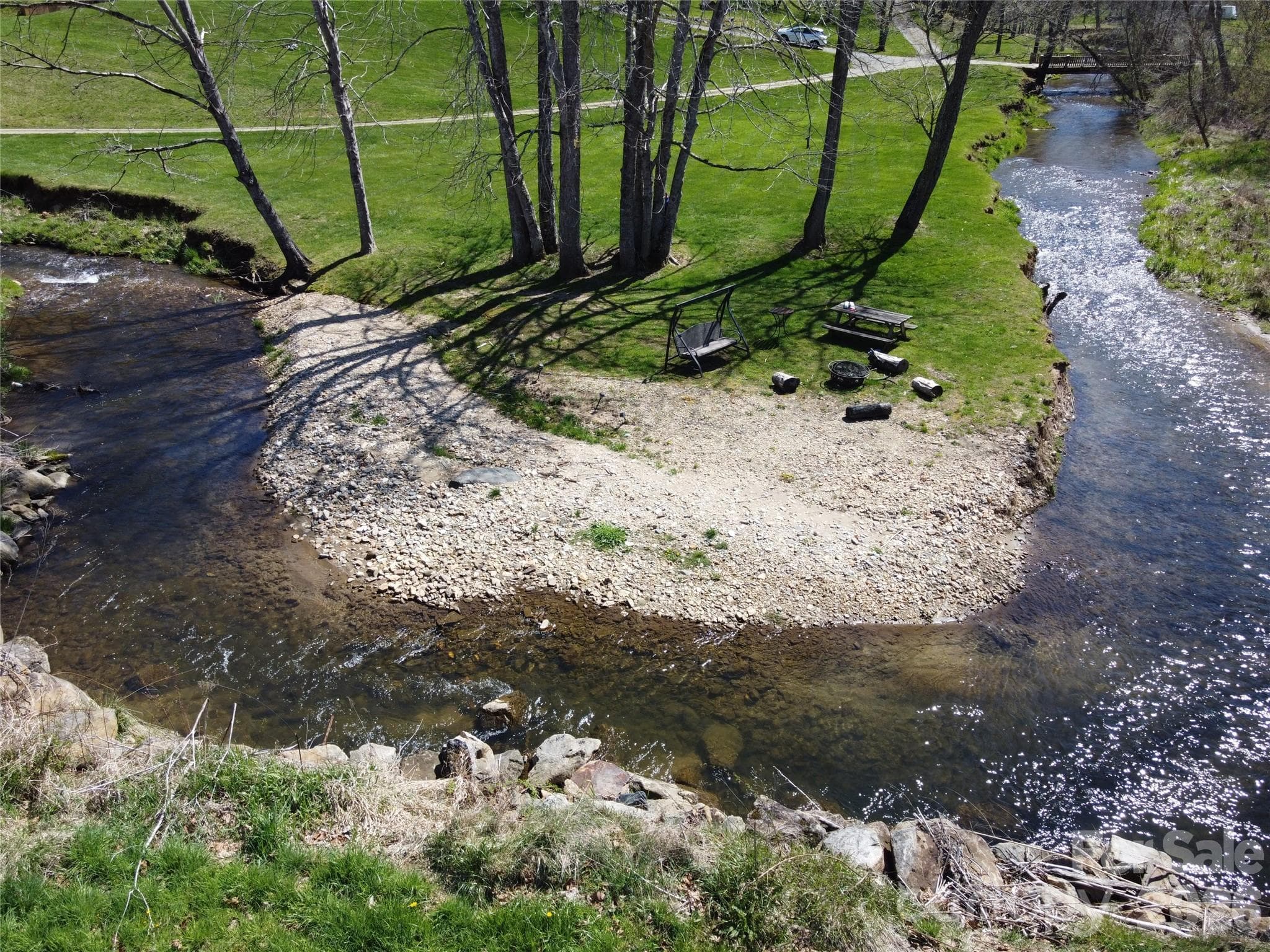 Price Creek about 300 ft of creek frontage - Burnsville