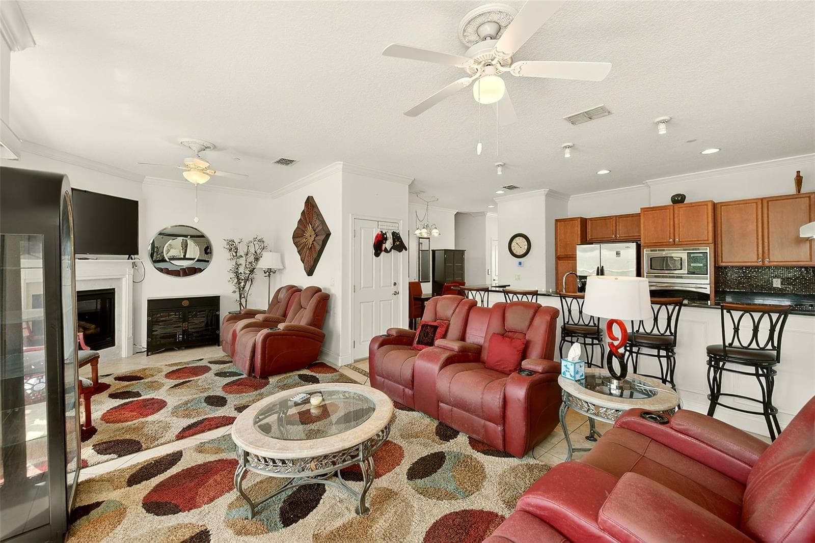 LIVING ROOM - 6518 SAND SHORE LN, NEW PORT RICHEY