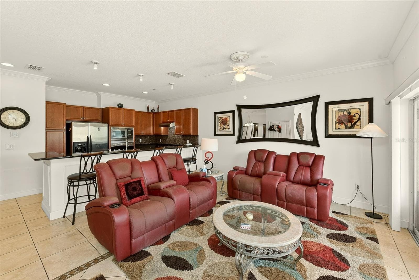 LIVING ROOM - 6518 SAND SHORE LN, NEW PORT RICHEY