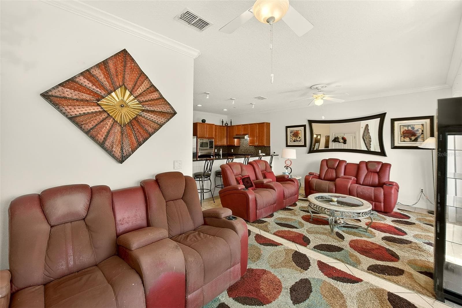 LIVING ROOM - 6518 SAND SHORE LN, NEW PORT RICHEY
