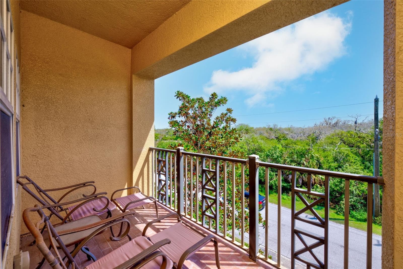 MASTER SUITE BALCONY - 6518 SAND SHORE LN, NEW PORT RICHEY