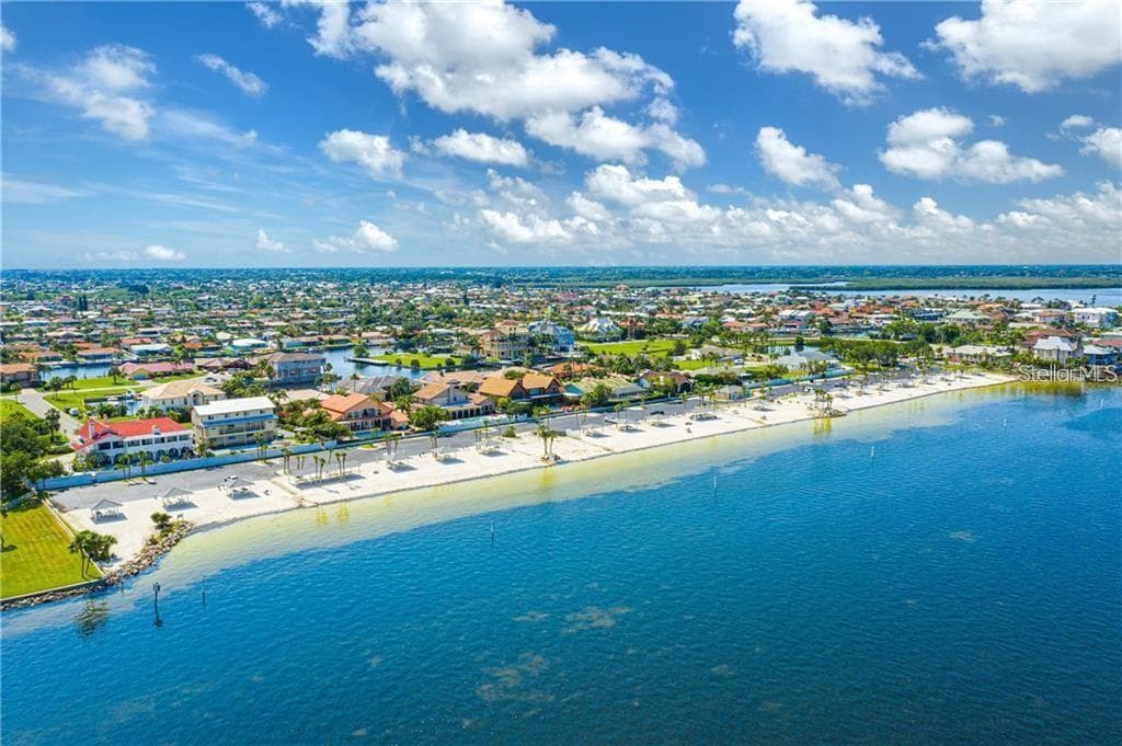 AERIAL BEACH - 6518 SAND SHORE LN, NEW PORT RICHEY