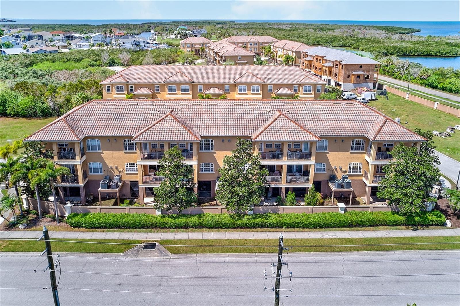 AERIAL BUILDING - 6518 SAND SHORE LN, NEW PORT RICHEY