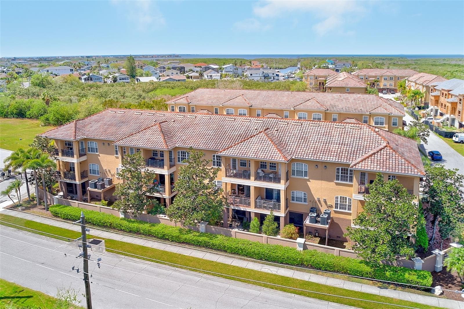 AERIAL BUILDING - 6518 SAND SHORE LN, NEW PORT RICHEY