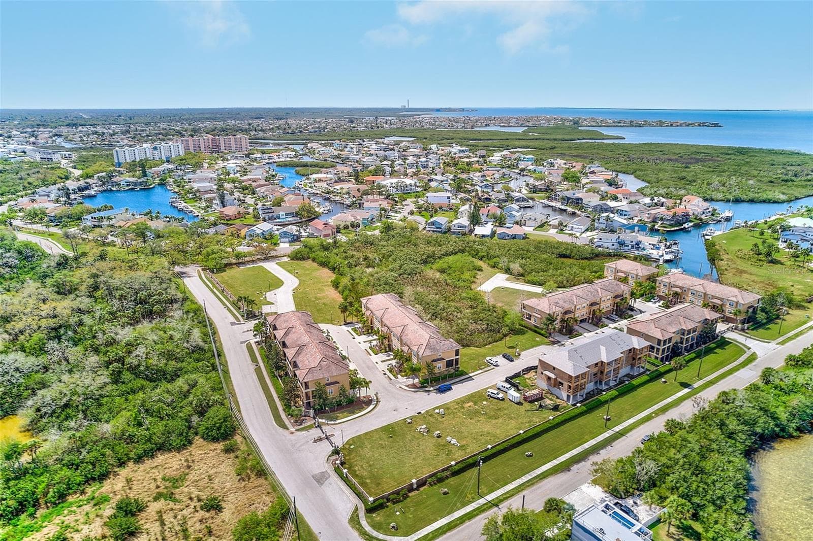 AERIAL BUILDING - 6518 SAND SHORE LN, NEW PORT RICHEY