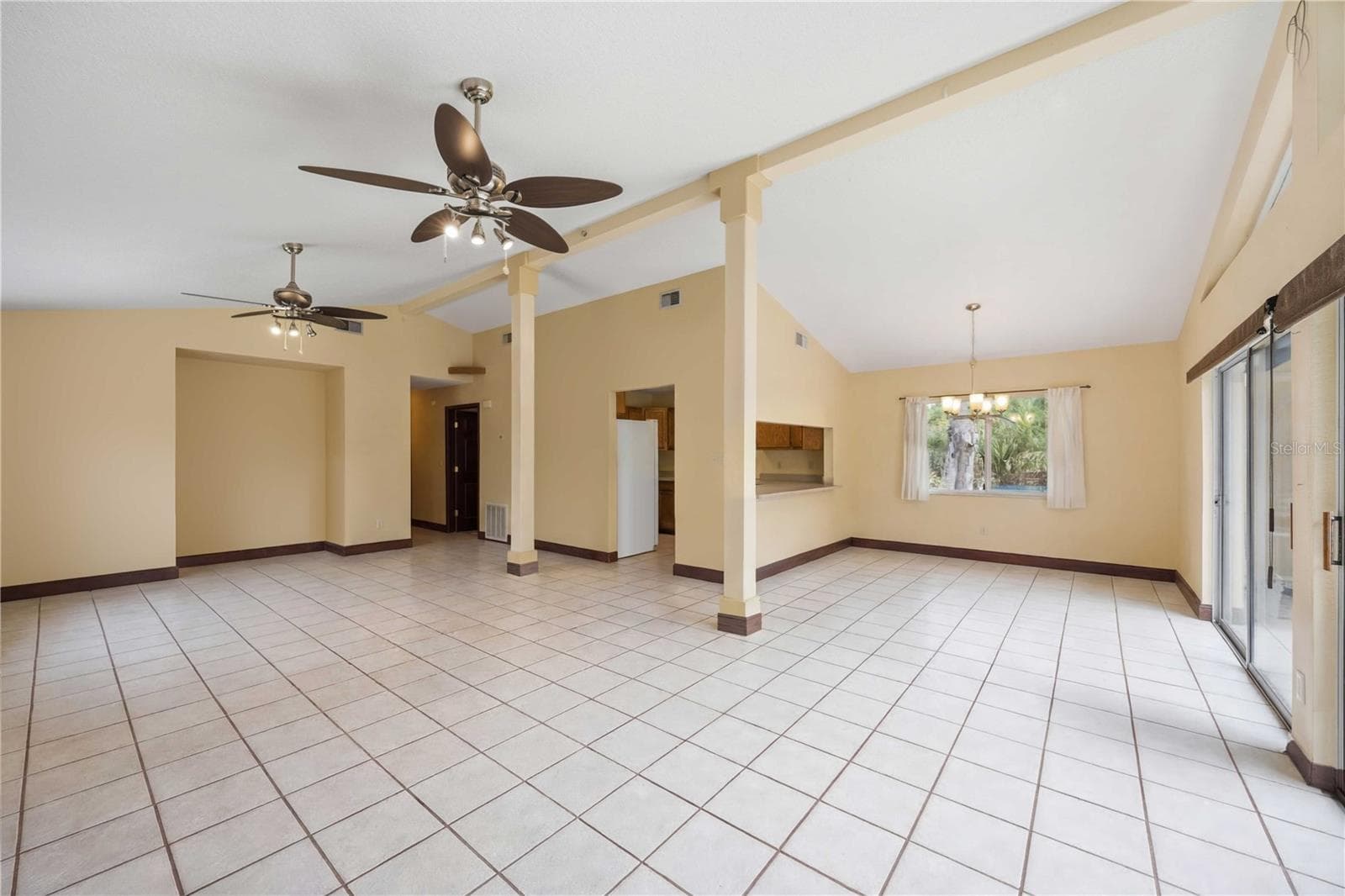 Living room and Dining room - 6649 PIMLICO ST, NORTH PORT