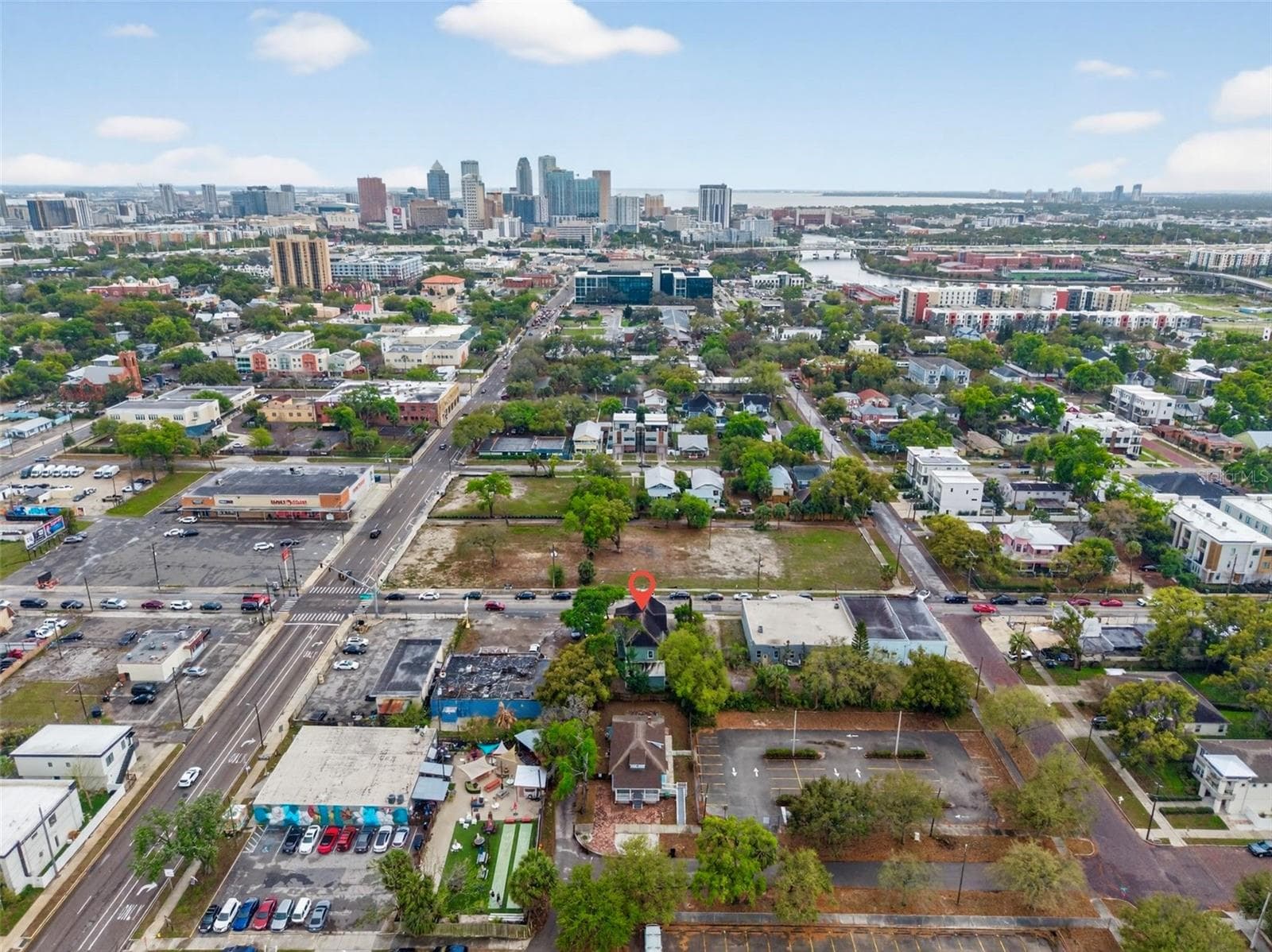 Prime Tampa Heights location at the center of Tampa’s urban core and surrounding growth. - 105 W COLUMBUS DR, TAMPA