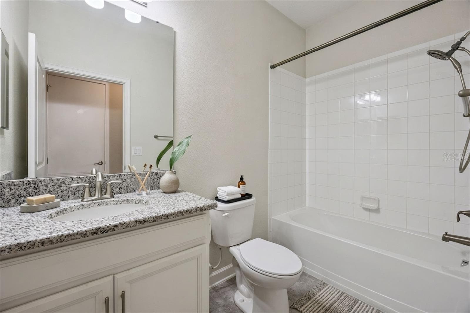 Virtually staged 3rd bathroom - 3464 EMBERS LN, CLERMONT