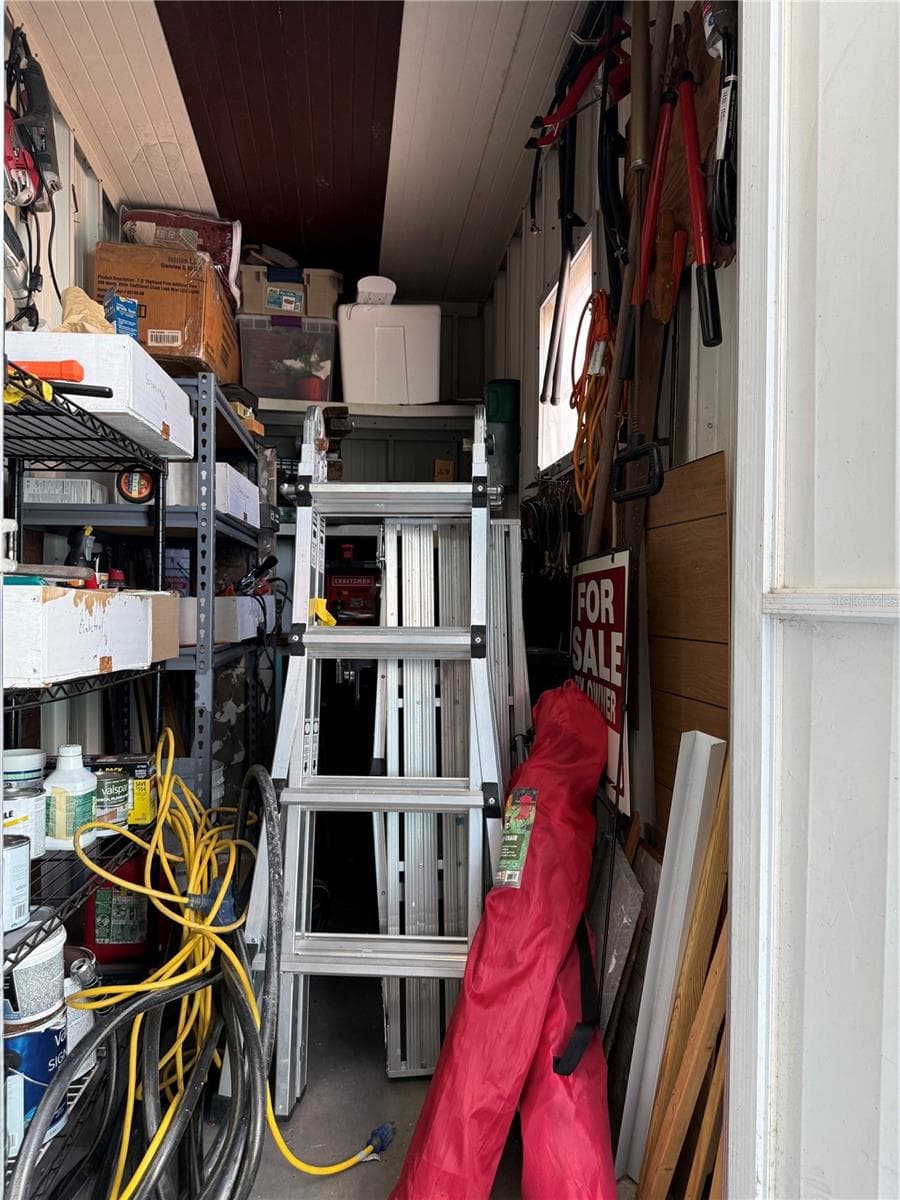 Inside Shed - 7803 46TH AVE N #129, ST PETERSBURG