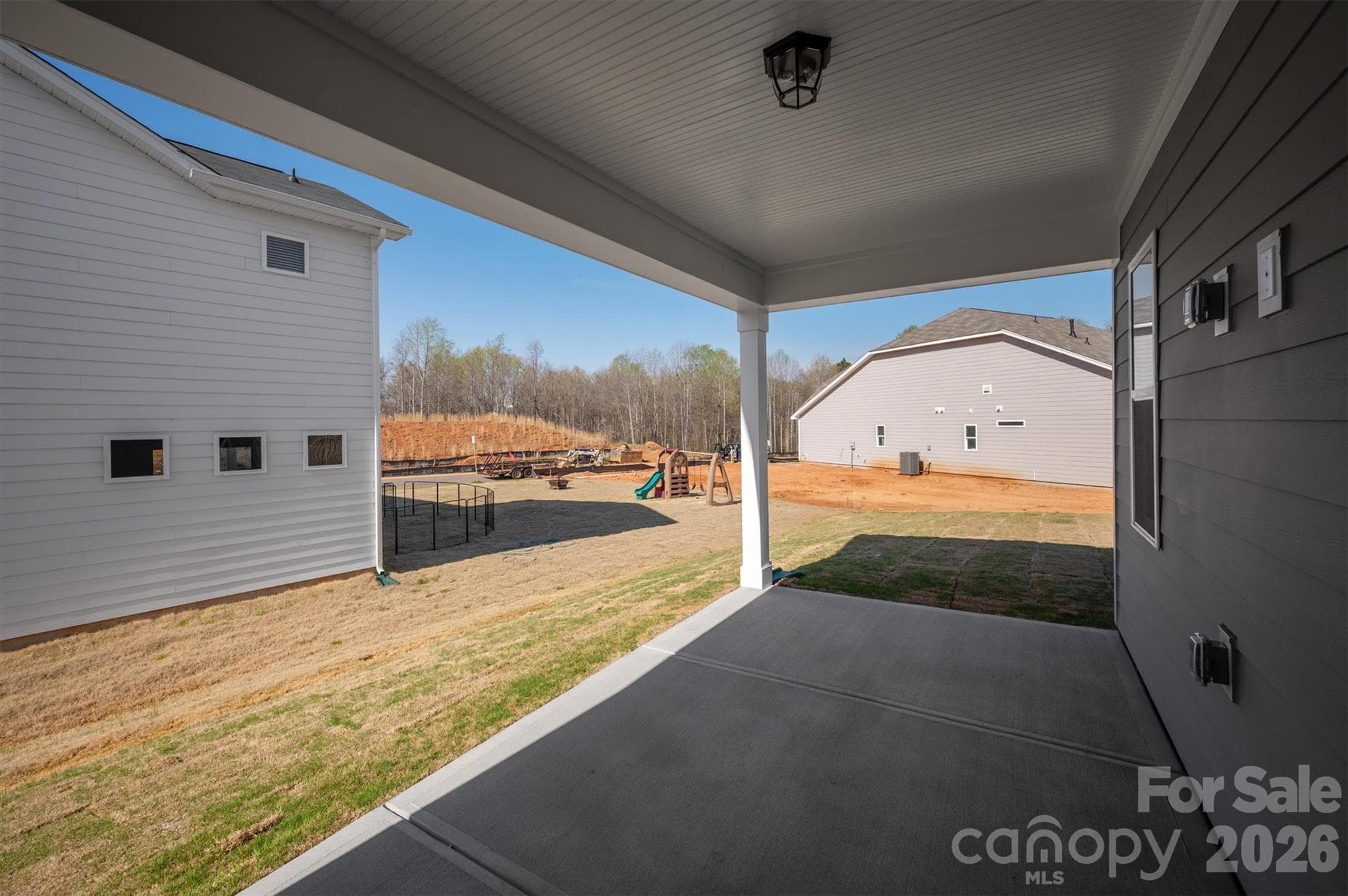 Rear Covered Patio - Gastonia