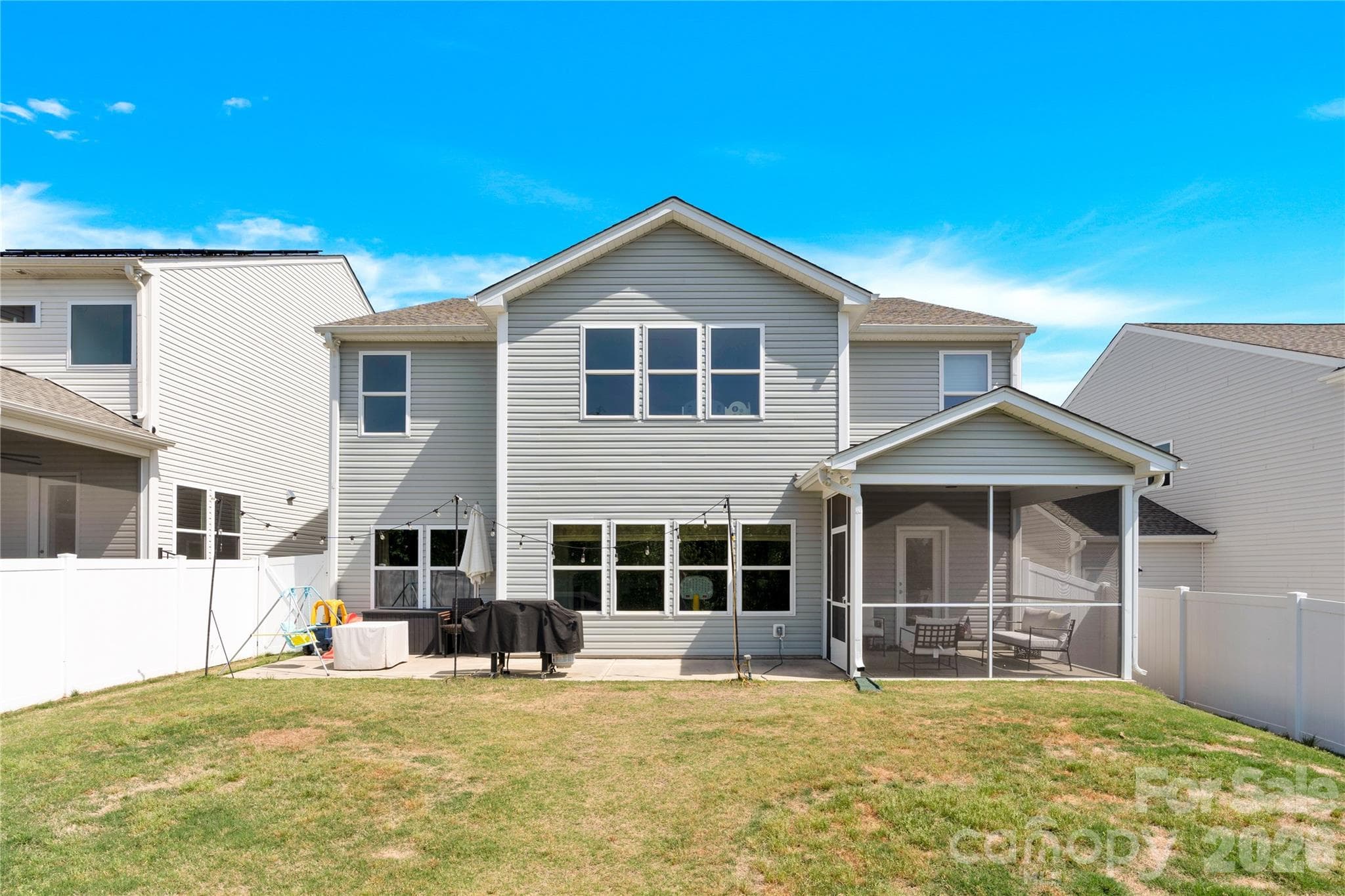 Backyard area - 3153 Pinehills Way, Mount Holly