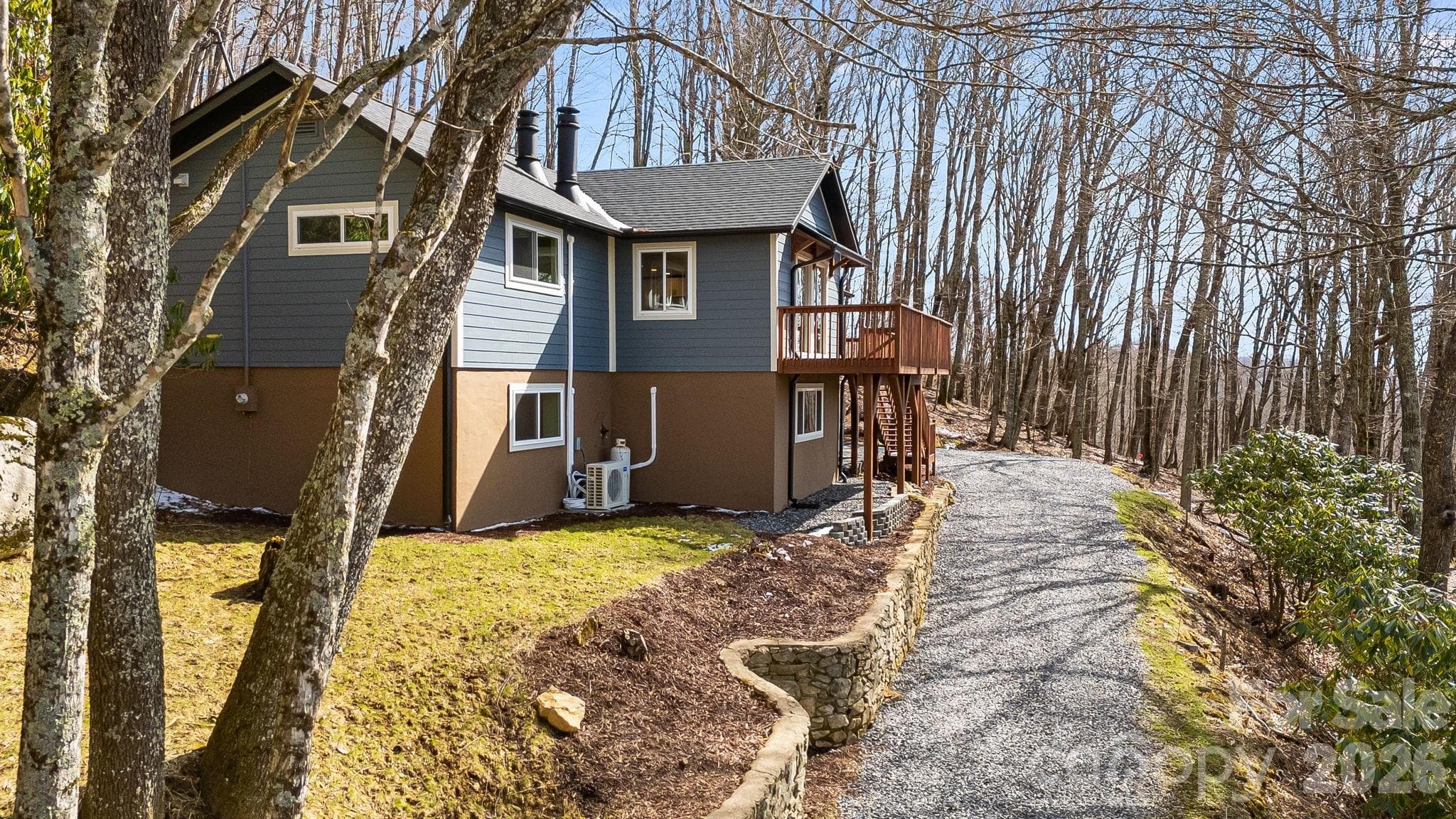 Beautiful Setting for This Mountain Home - Mars Hill
