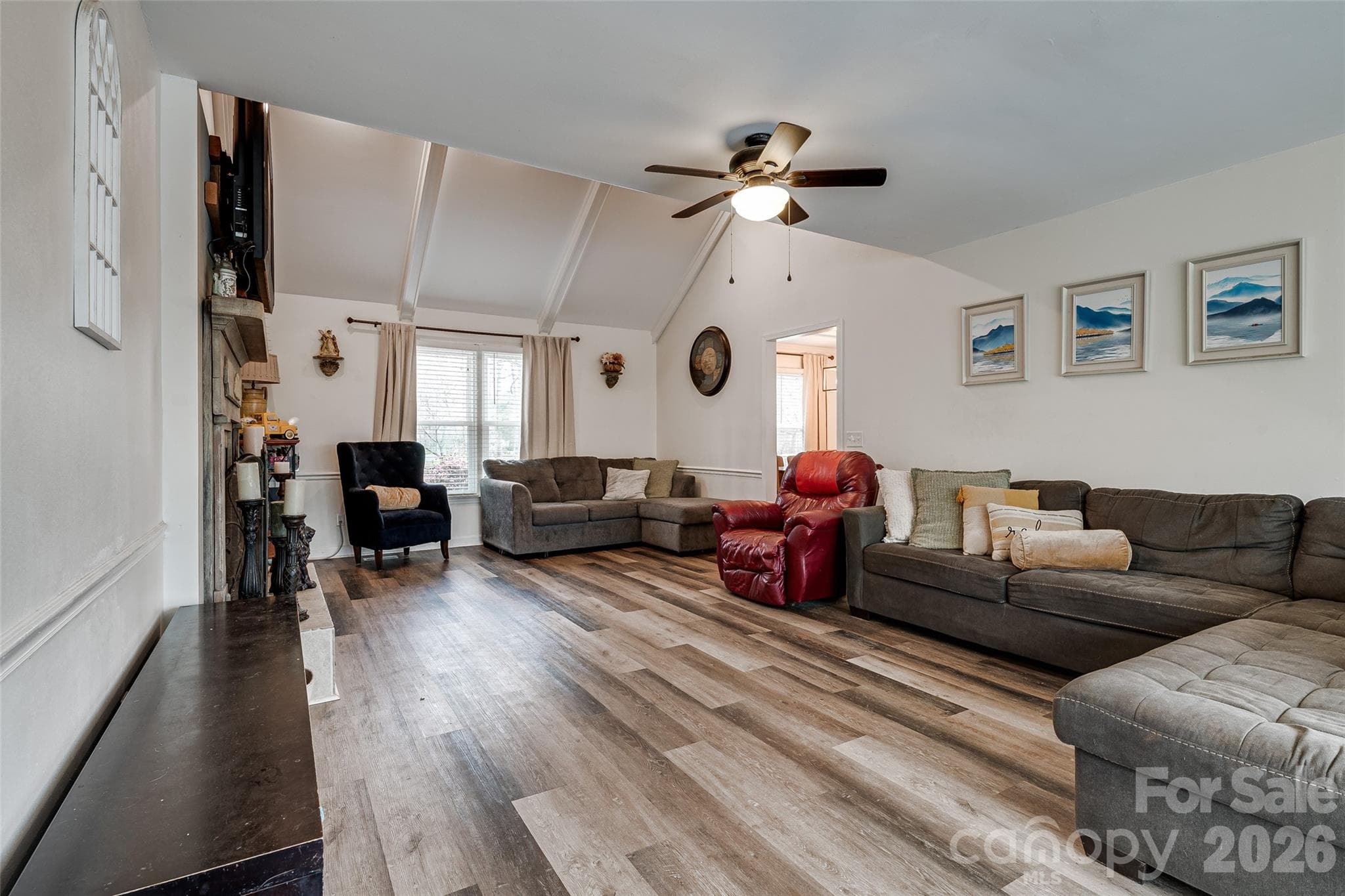 Living Room Open to 2nd Floor - 1015 Quail Circle, Salisbury