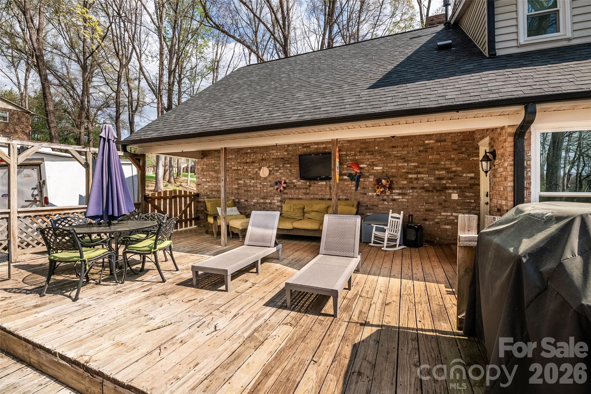 Outdoor Living Area - 1015 Quail Circle, Salisbury