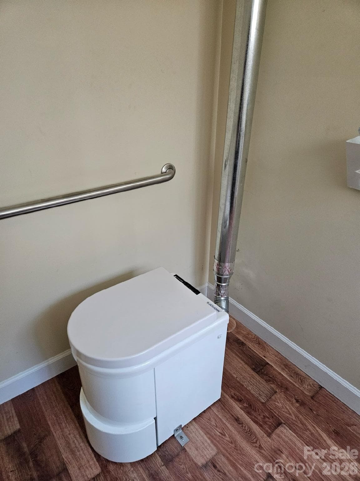 New incinerator toilet - 324 Marble Mine Road, Bakersville