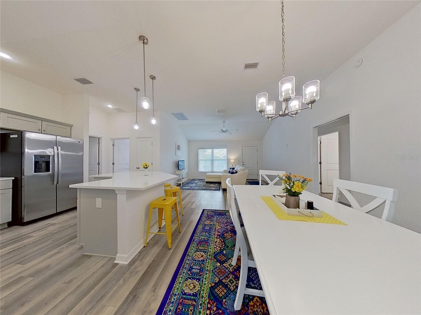 Dining Room - Kitchen - Living Room - 6522 MCKNIGHT LOOP, THE VILLAGES
