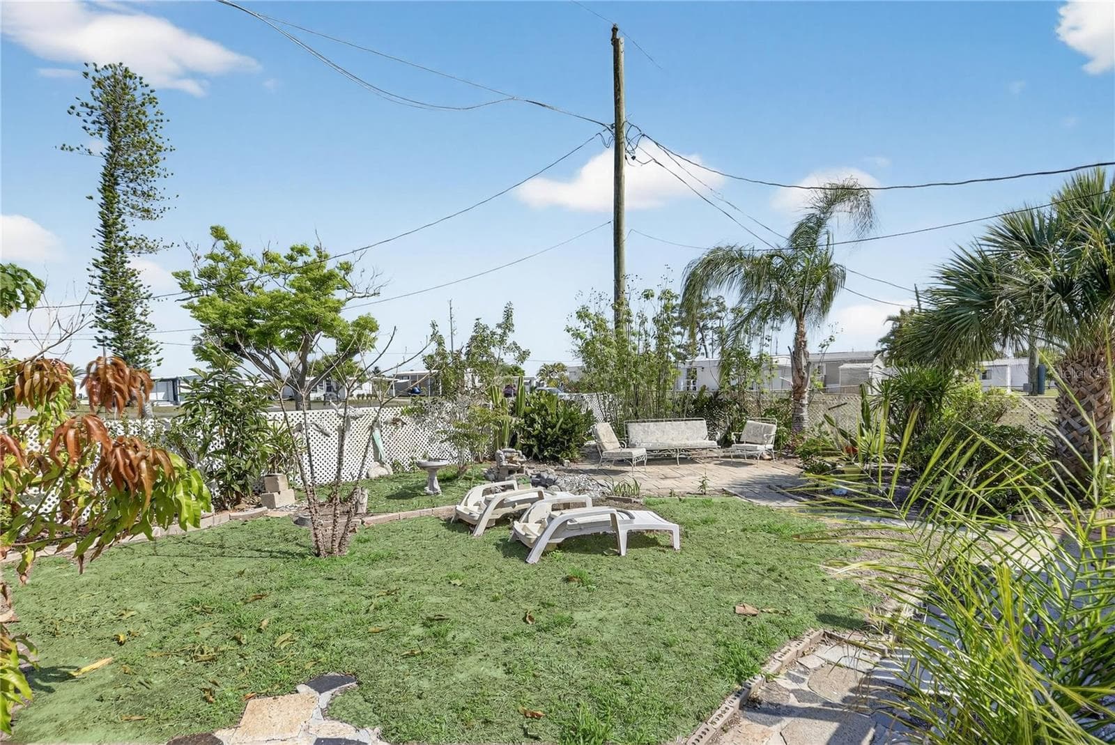 Rear of Subject Property - 1349 SEAGULL DR, ENGLEWOOD