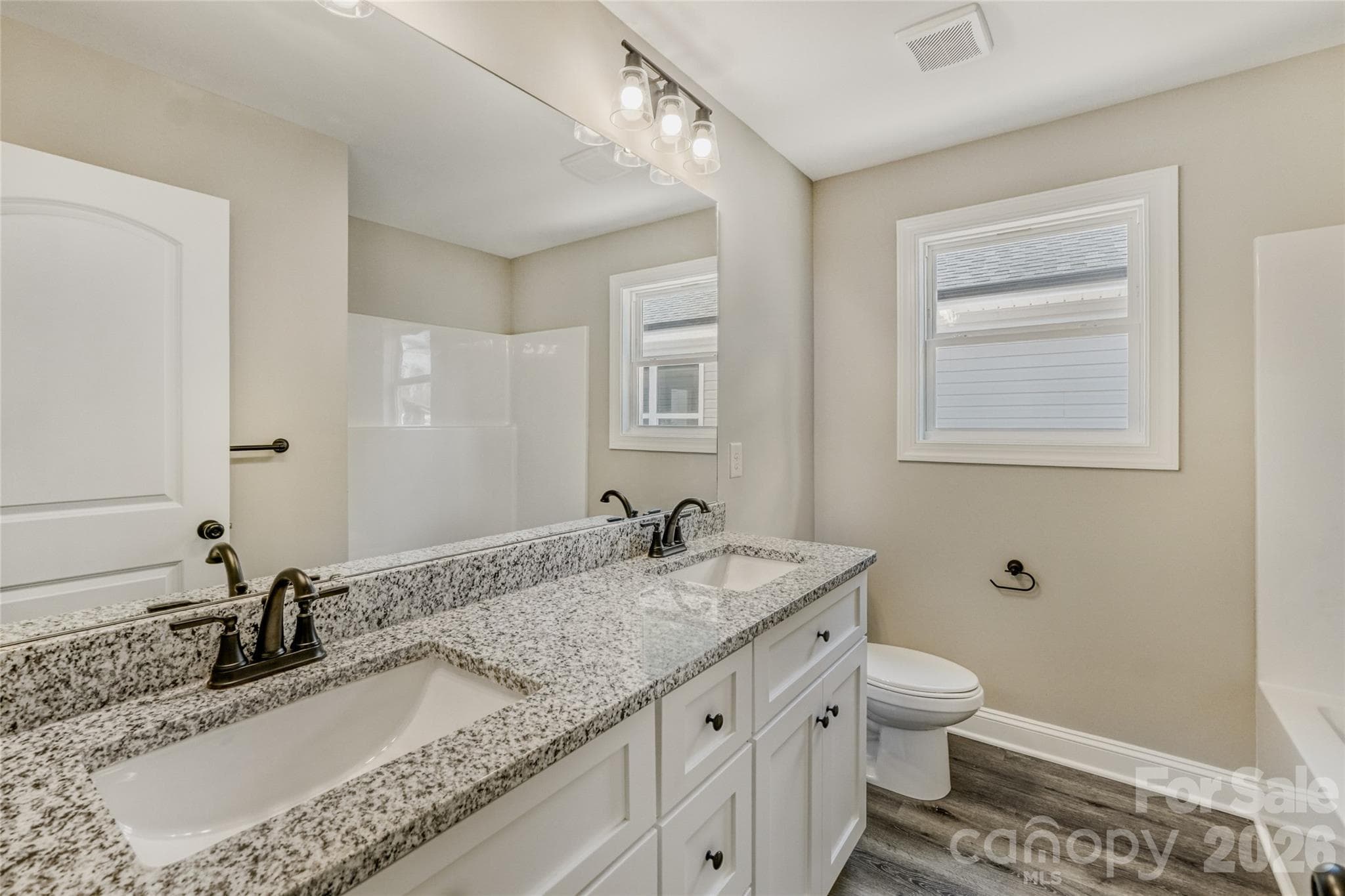 Dual vanities in the primary bath - Kannapolis