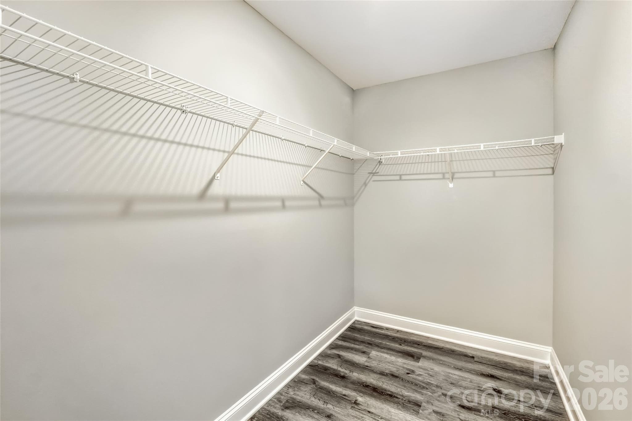 Spacious walk-in closet in the primary suite - Kannapolis