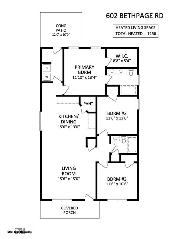 What a functional ranch floor plan! - Kannapolis