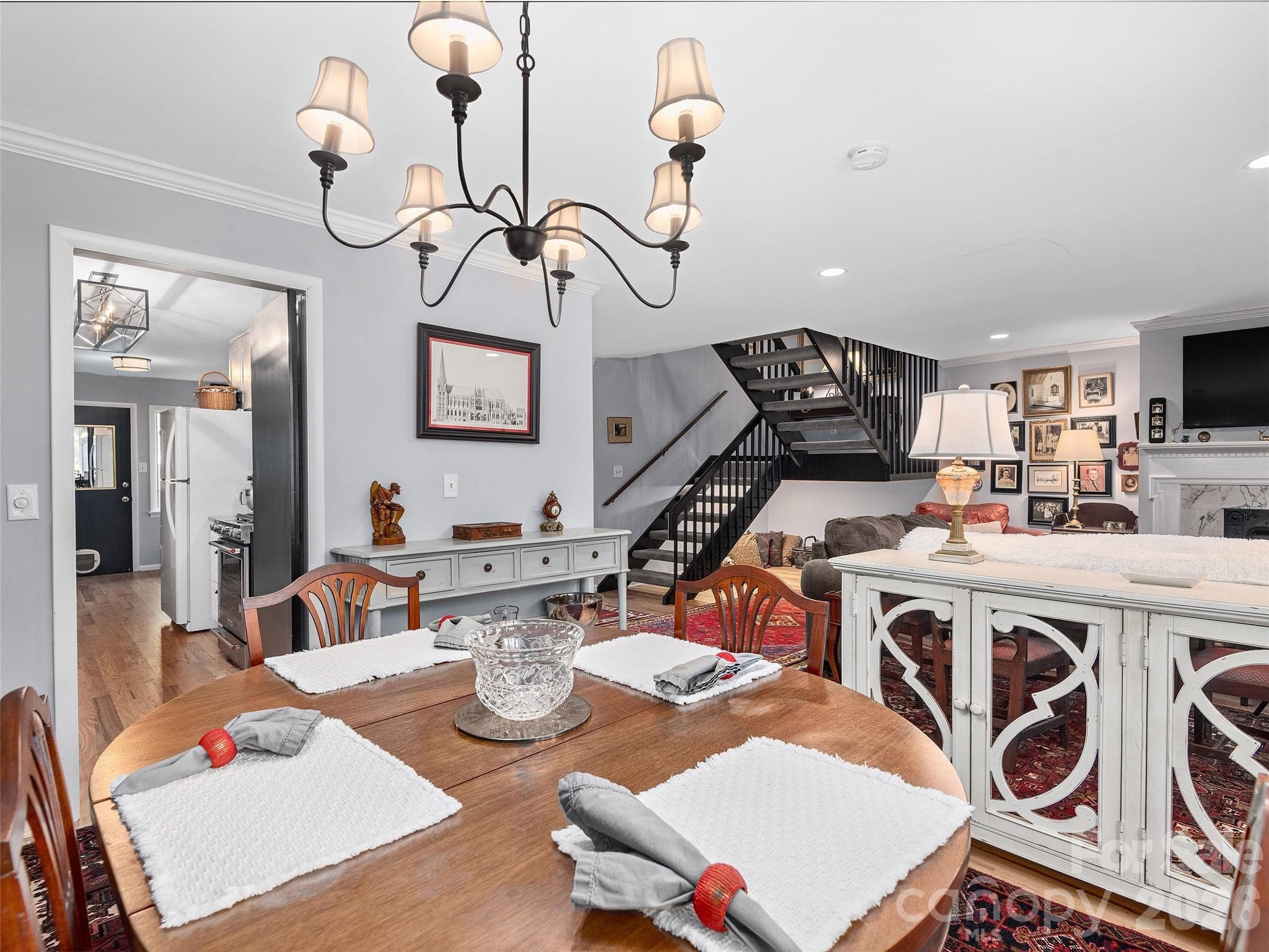 Dining Room - 521 Crowfields Lane, Asheville