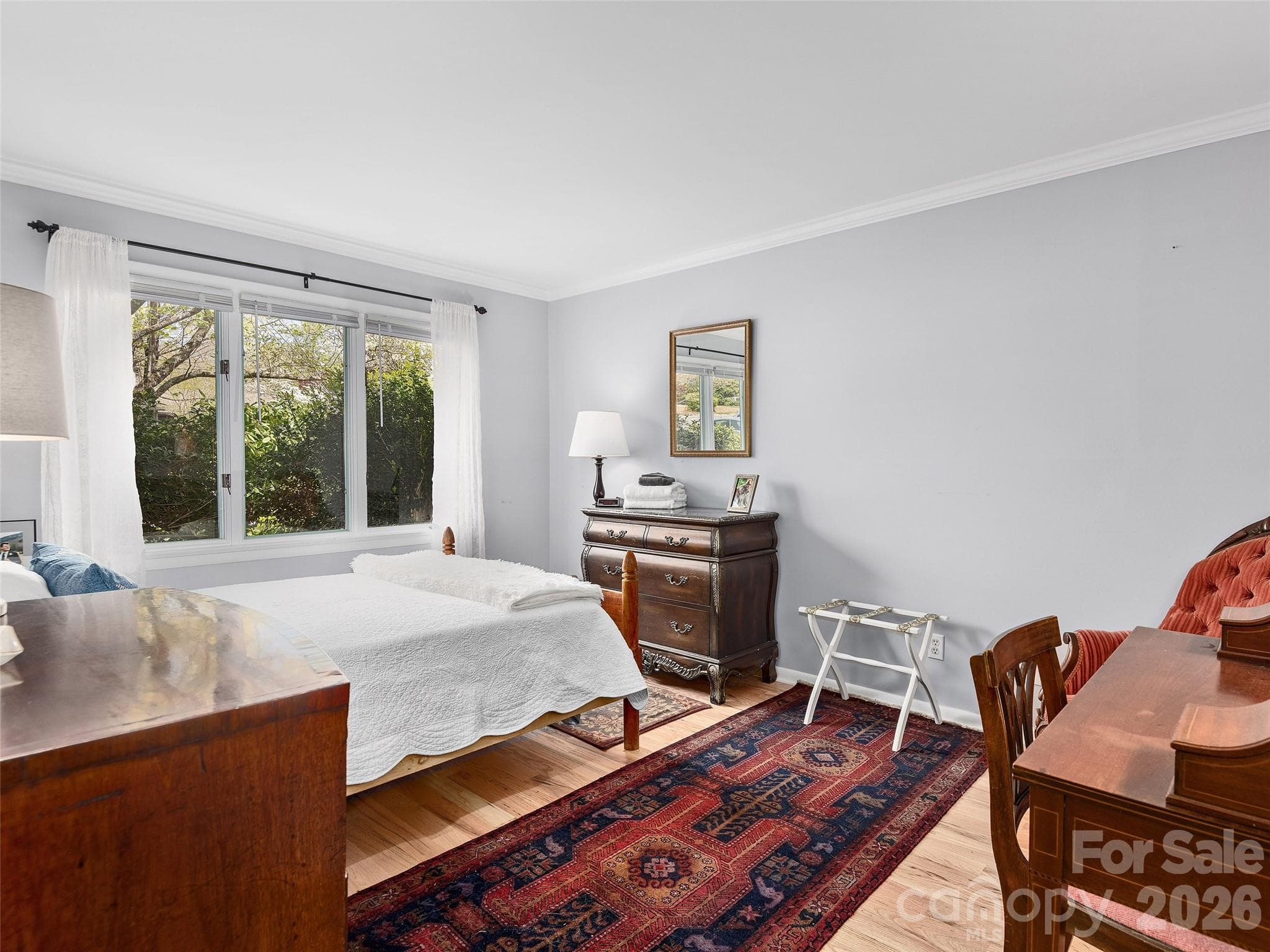 Main Level Office (now used as bedroom) (off foyer) - 521 Crowfields Lane, Asheville