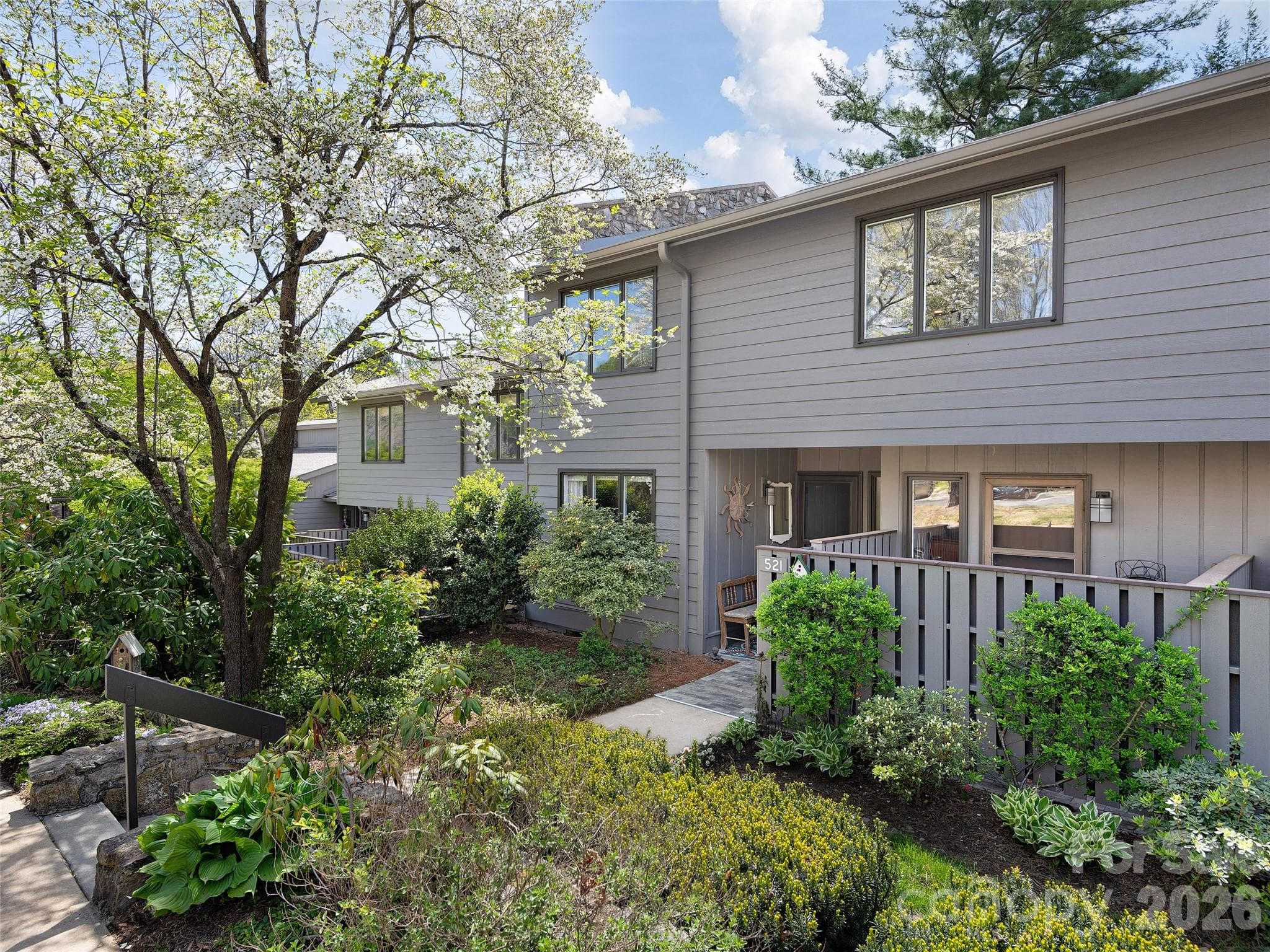 Exterior Shot of front - 521 Crowfields Lane, Asheville