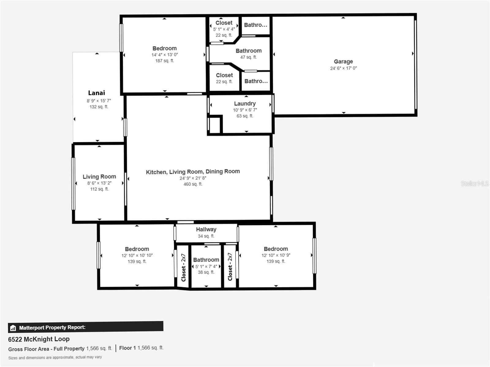 Floorplan Layout - 6522 MCKNIGHT LOOP, THE VILLAGES