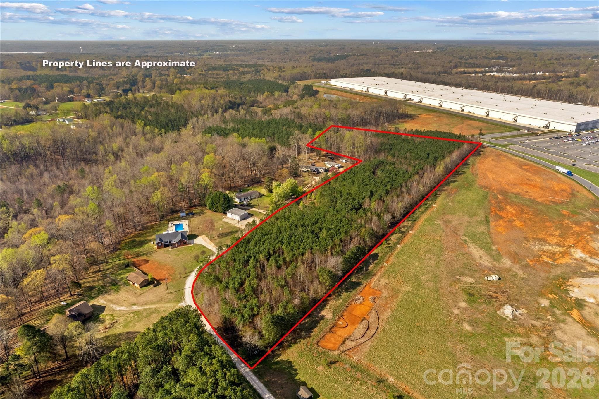 Acreage at 0 Bud Lane, China Grove, photo 2 of 12