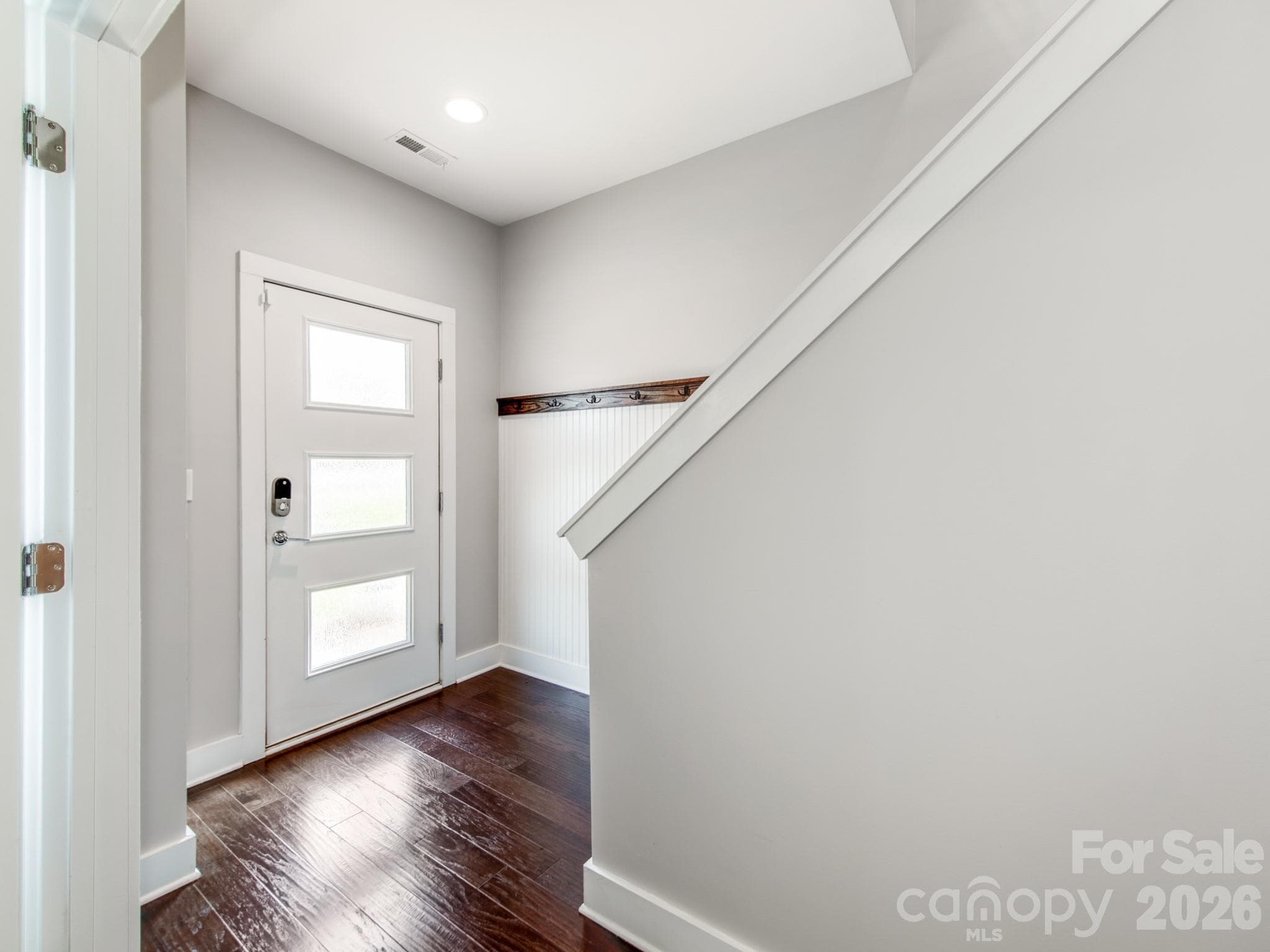 Street level entryway to main level stairs. - 436 Southend Crossing Lane, Charlotte