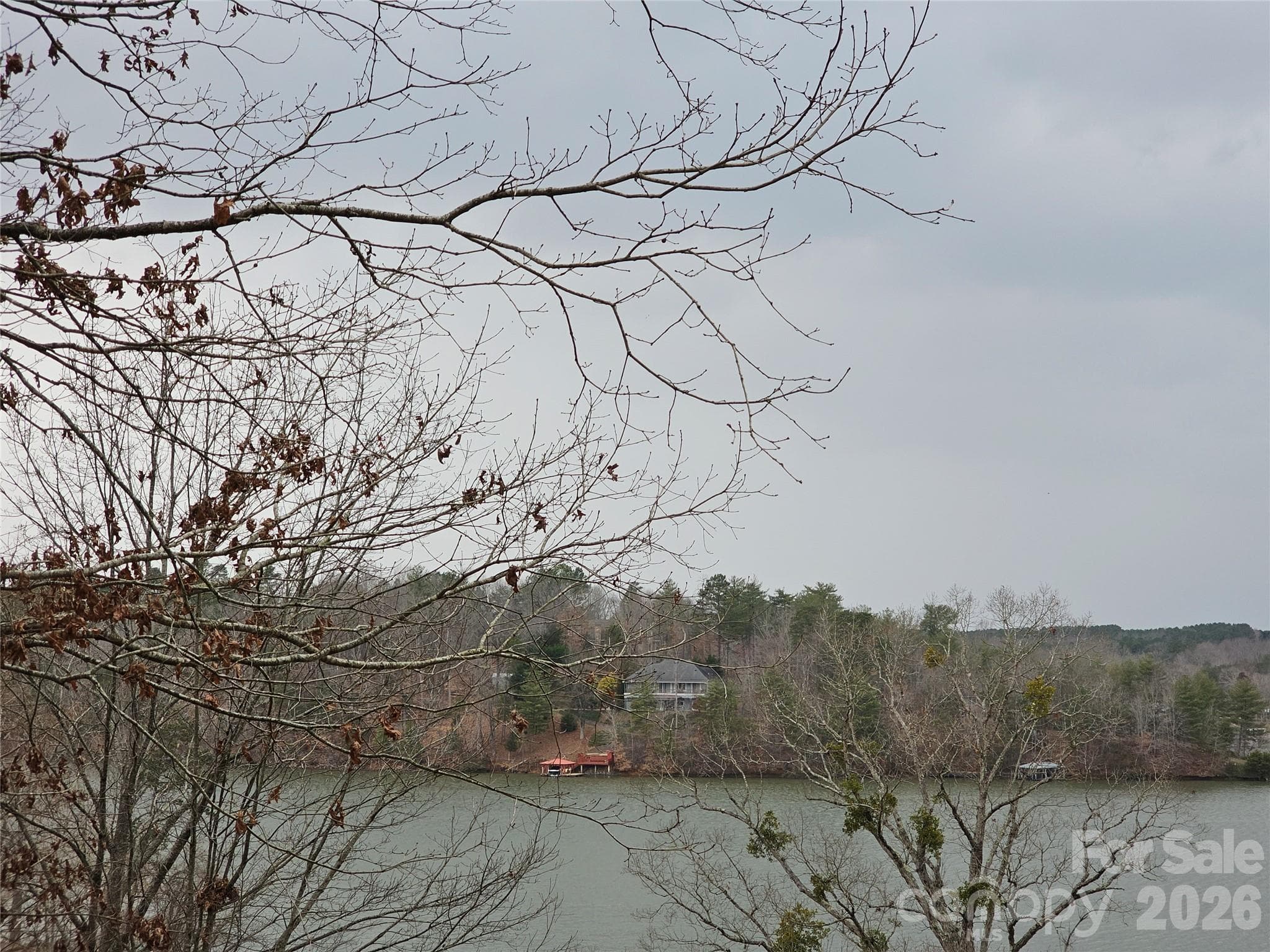 This is not a drone photo.  Photo from house site. - 3431 6th Street Drive NW, Hickory