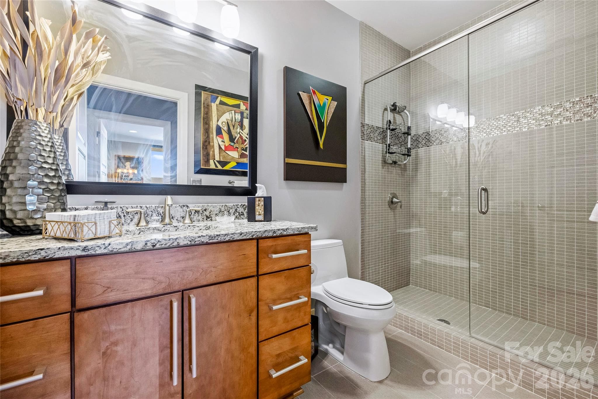 Bath 2 across the hall - 222 S Caldwell Street, Charlotte